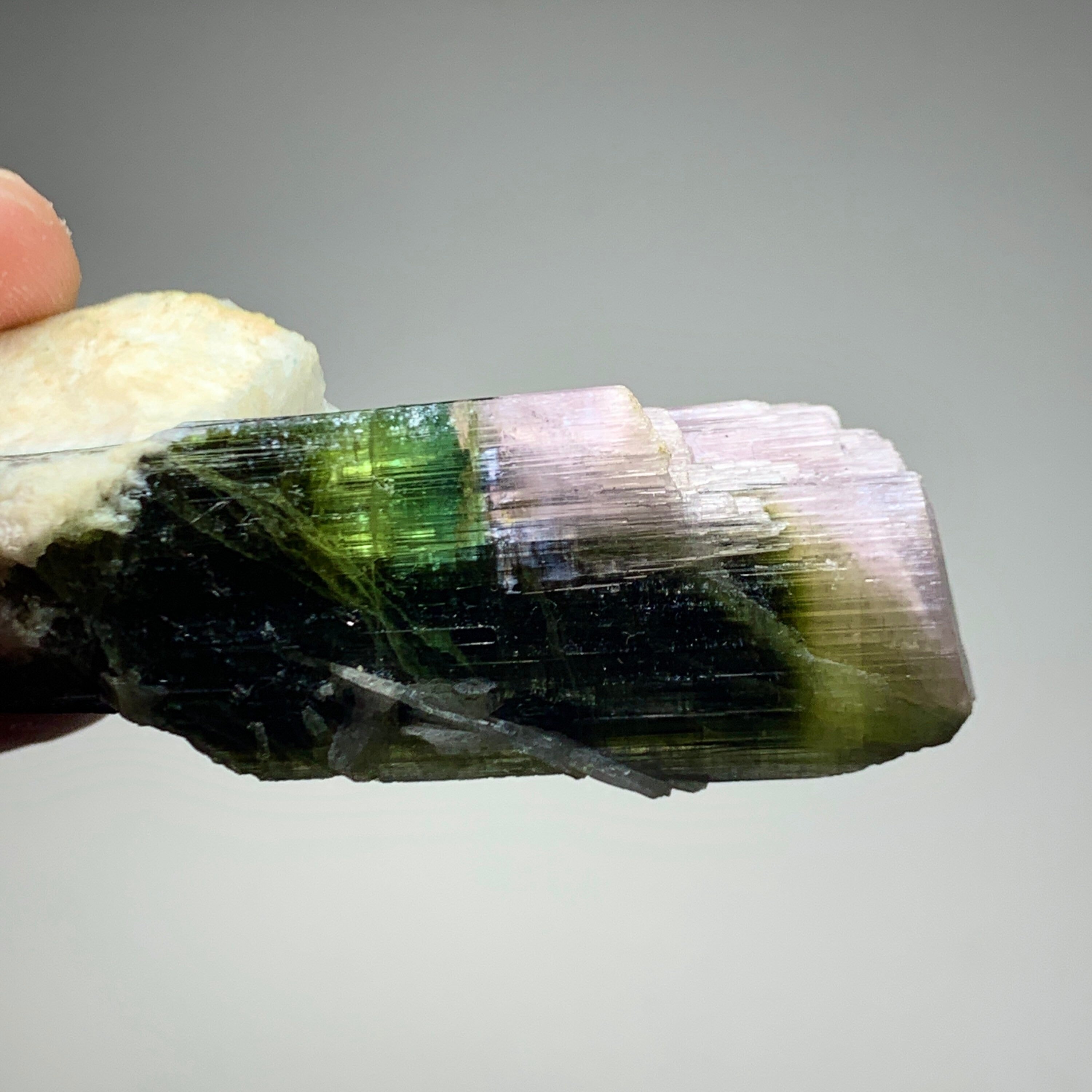 Tourmaline with Feldspar | Natural Tourmaline Mineral Specimen