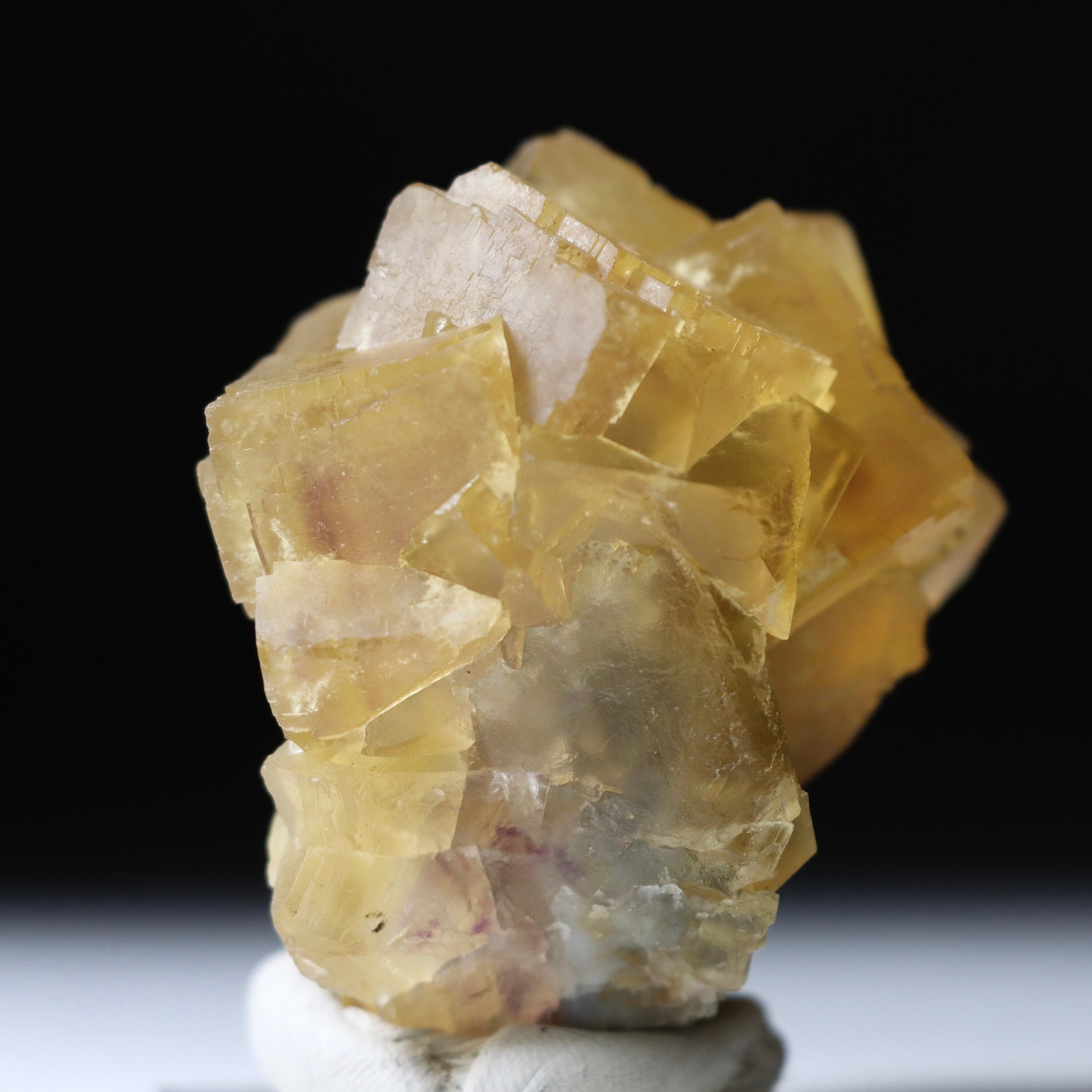Yellow Fluorite on Matrix | Anhui China