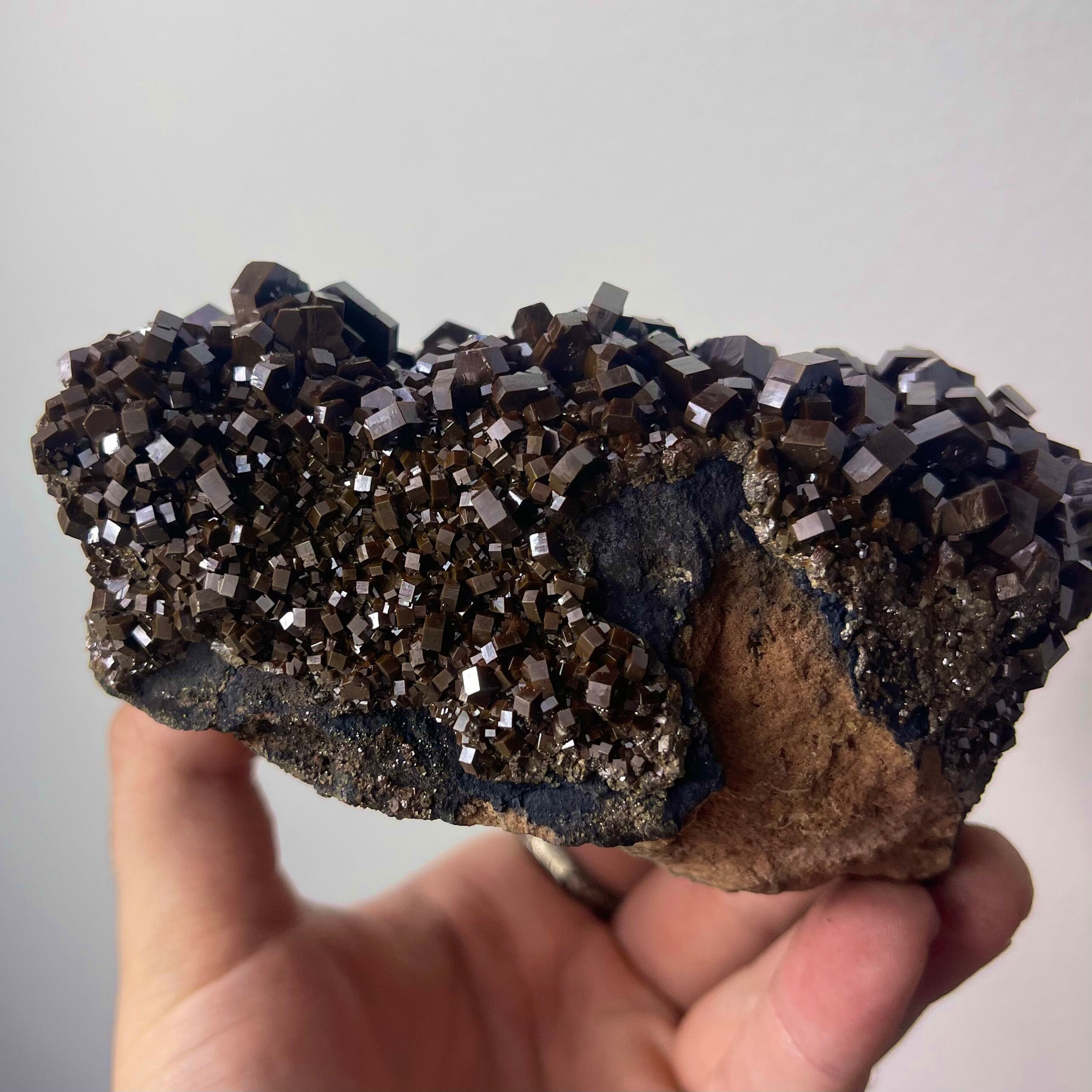 Huge Vanadinite on Matrix | Natural Vanadinite Mineral Specimen