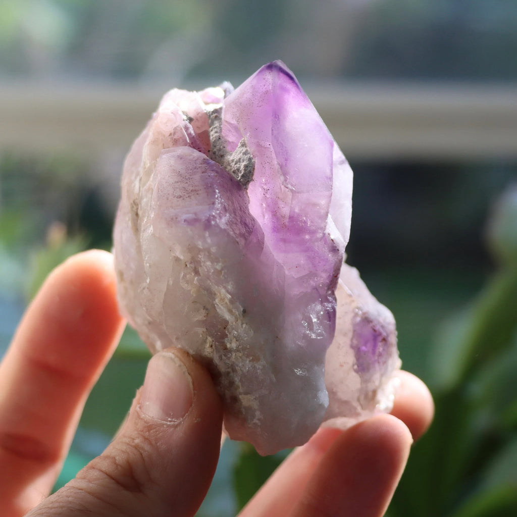 Phantom Brandberg Amethyst on Matrix | Namibia