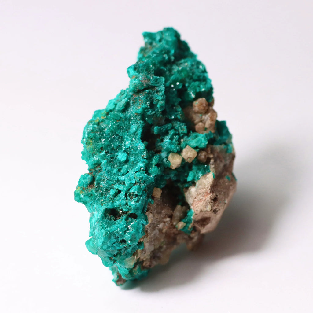 Dioptase with Mimetite Specimen