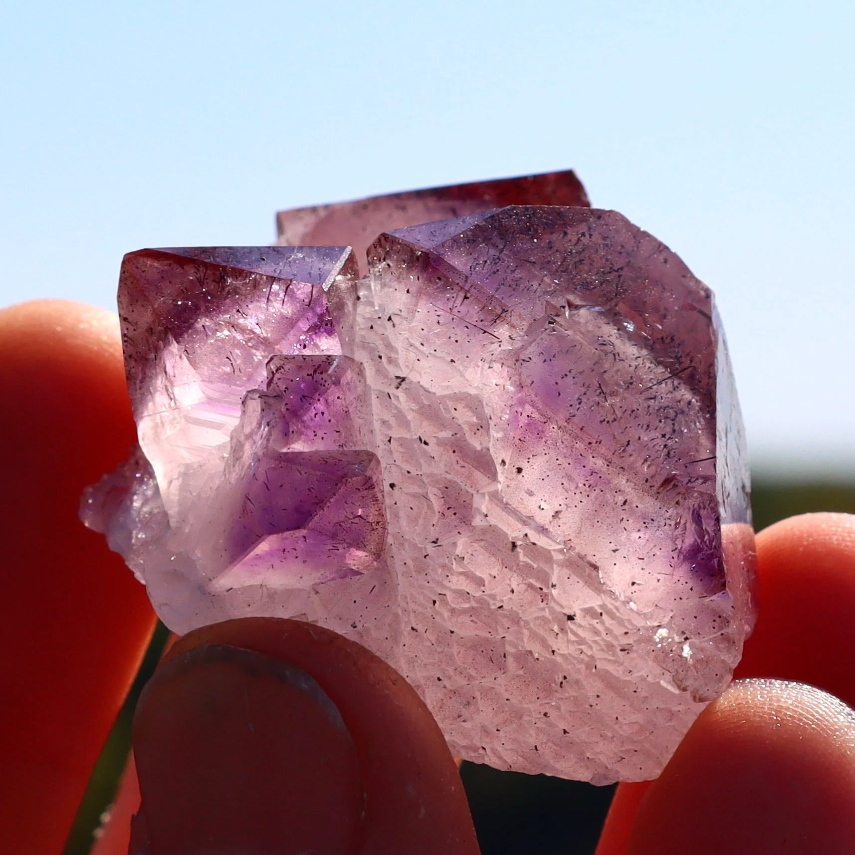 Large Japan Law Twin Amethyst | Natural Amethyst Crystal from Marovaolavo Mine, Madagascar