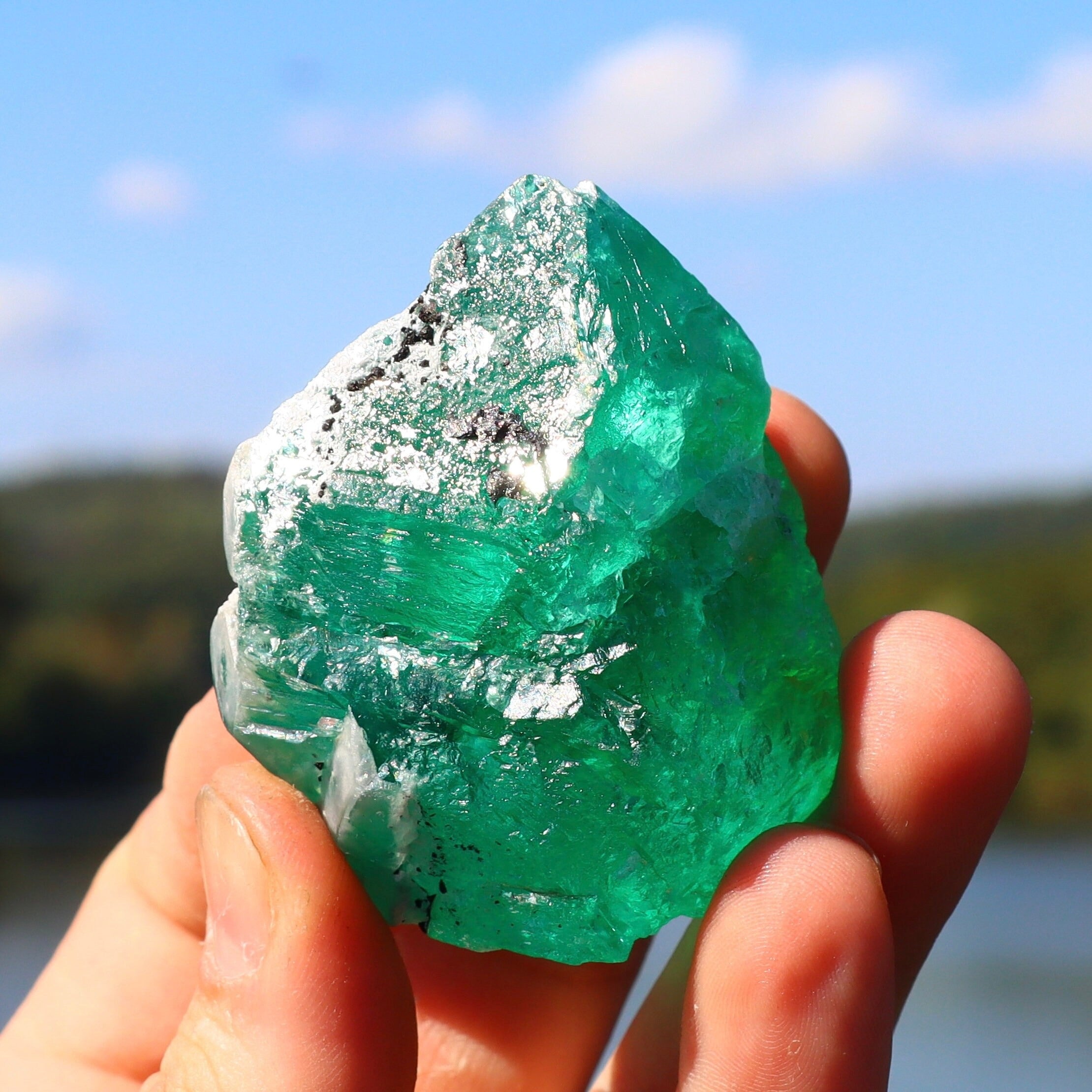 Fluorite with Pyrite, Quartz & Bournonite | Natural Fluorite Crystal from Cerro de Pasco, Peru