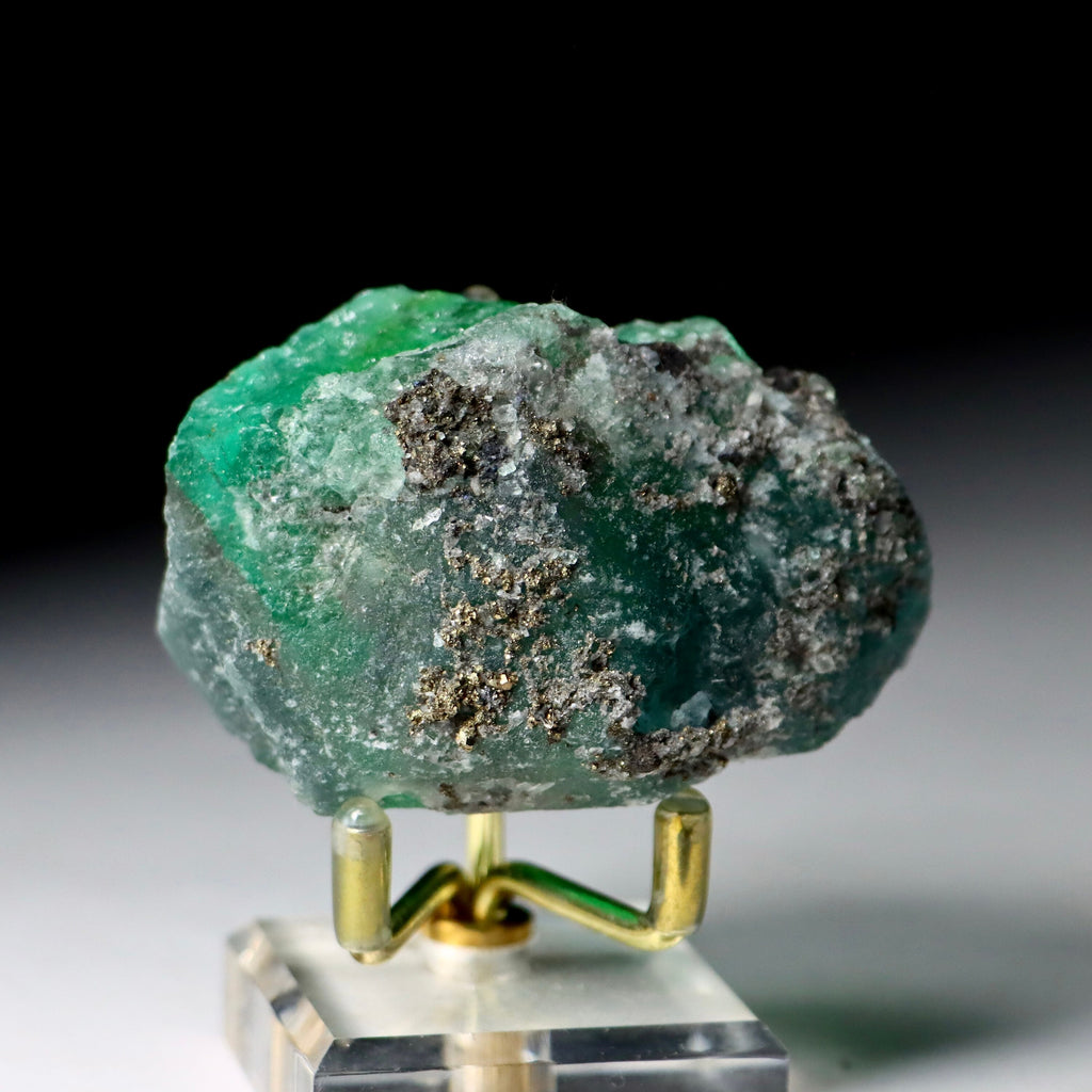 Rare Green Octahedral Fluorite | Natural Fluorite Crystal from Cerro de Pasco, Peru