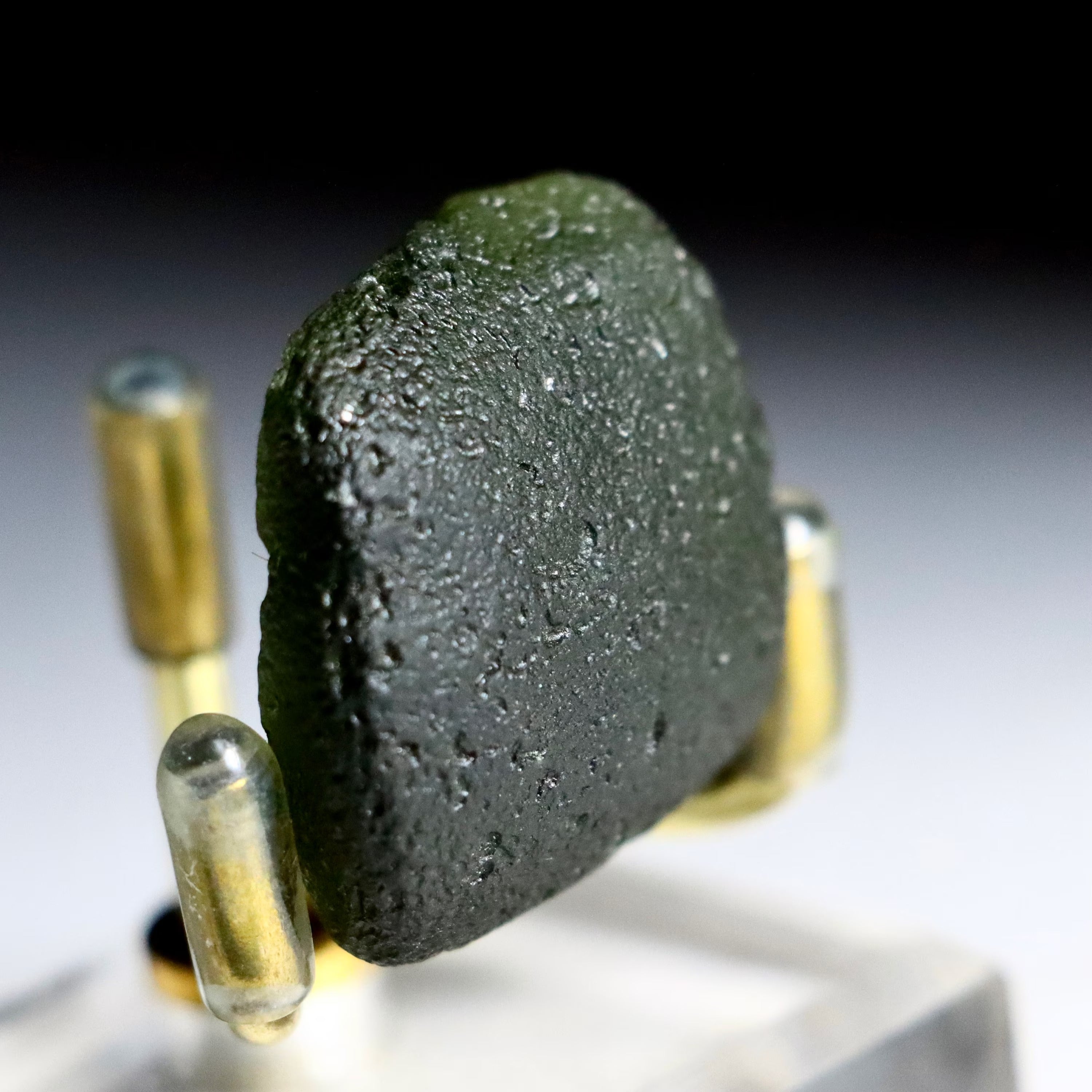 High-Grade Moldavite (Tektite) | Genuine Raw Moldavite from Chlum nad Malší, Czech Republic