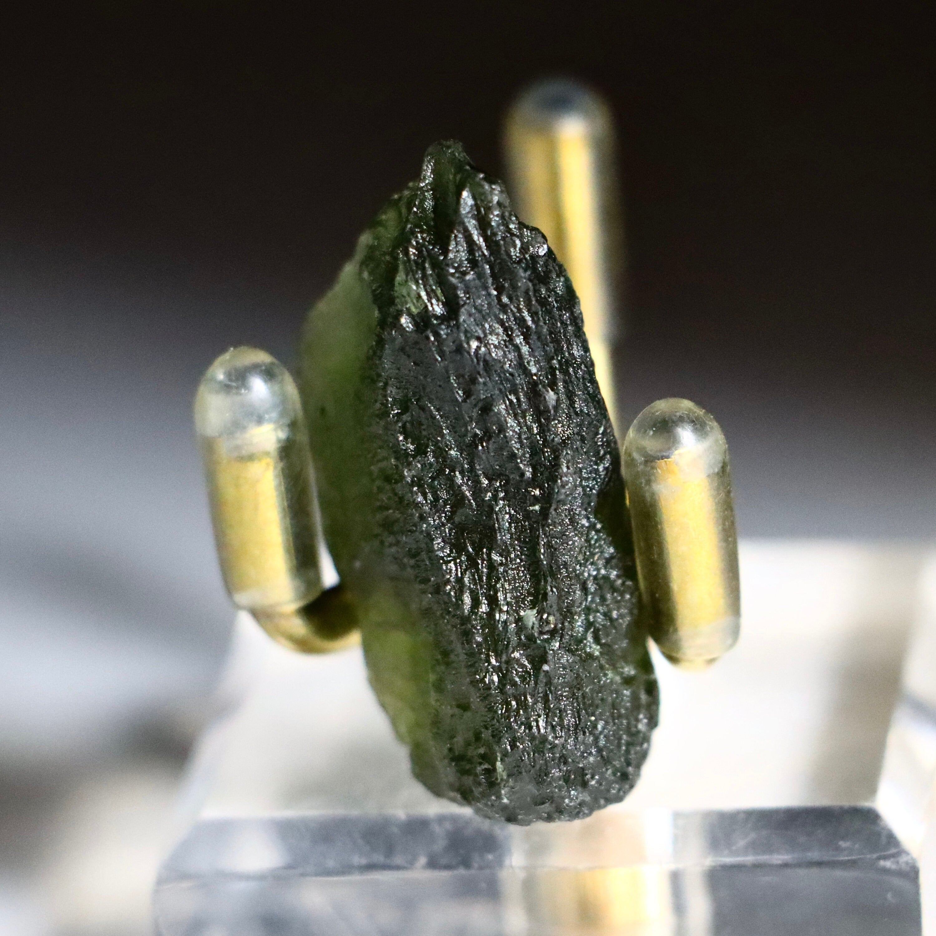 High Grade Moldavite | Czech Moldavite Rough Crystal