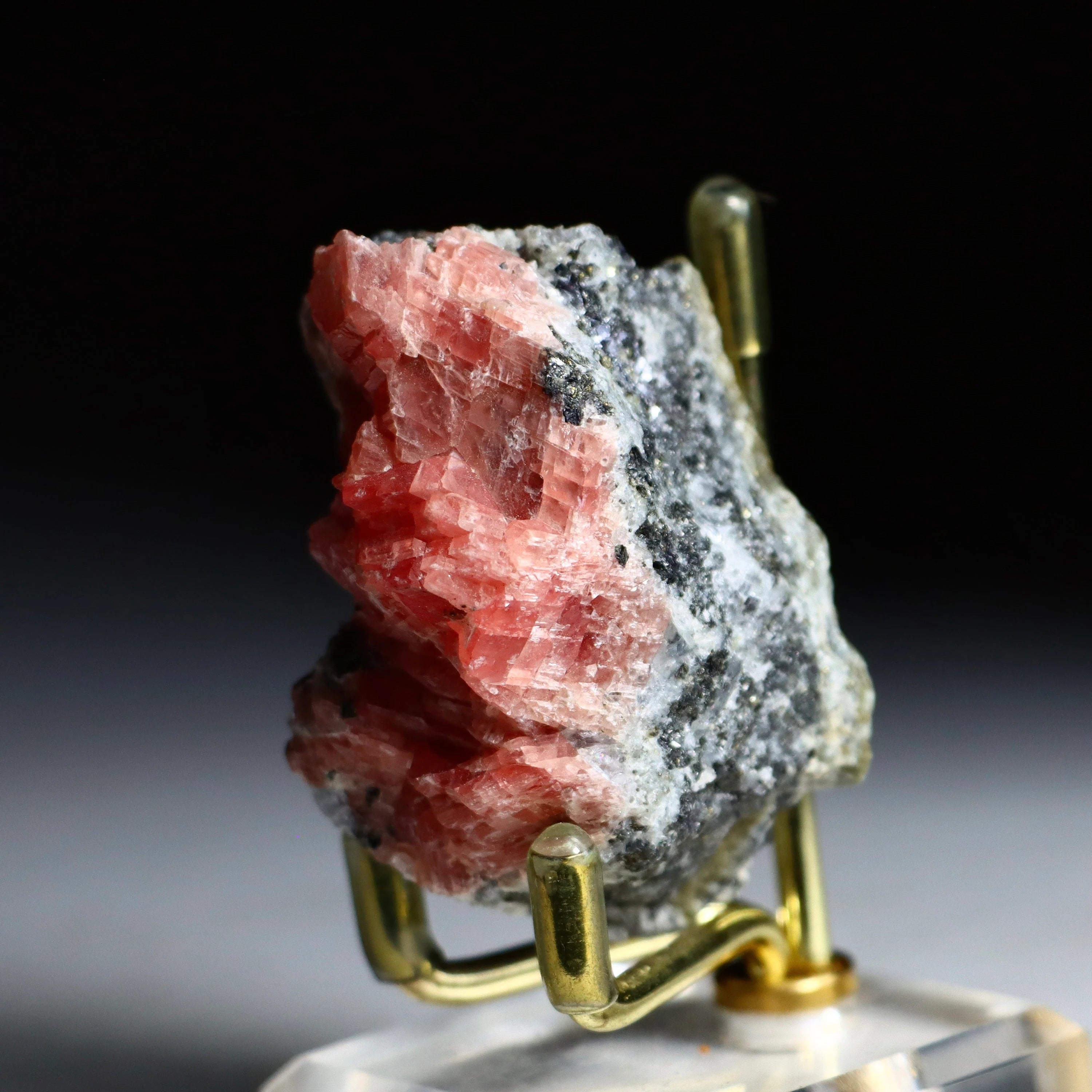 Sweet Home Rhodochrosite & Pyrite Matrix | Colorado