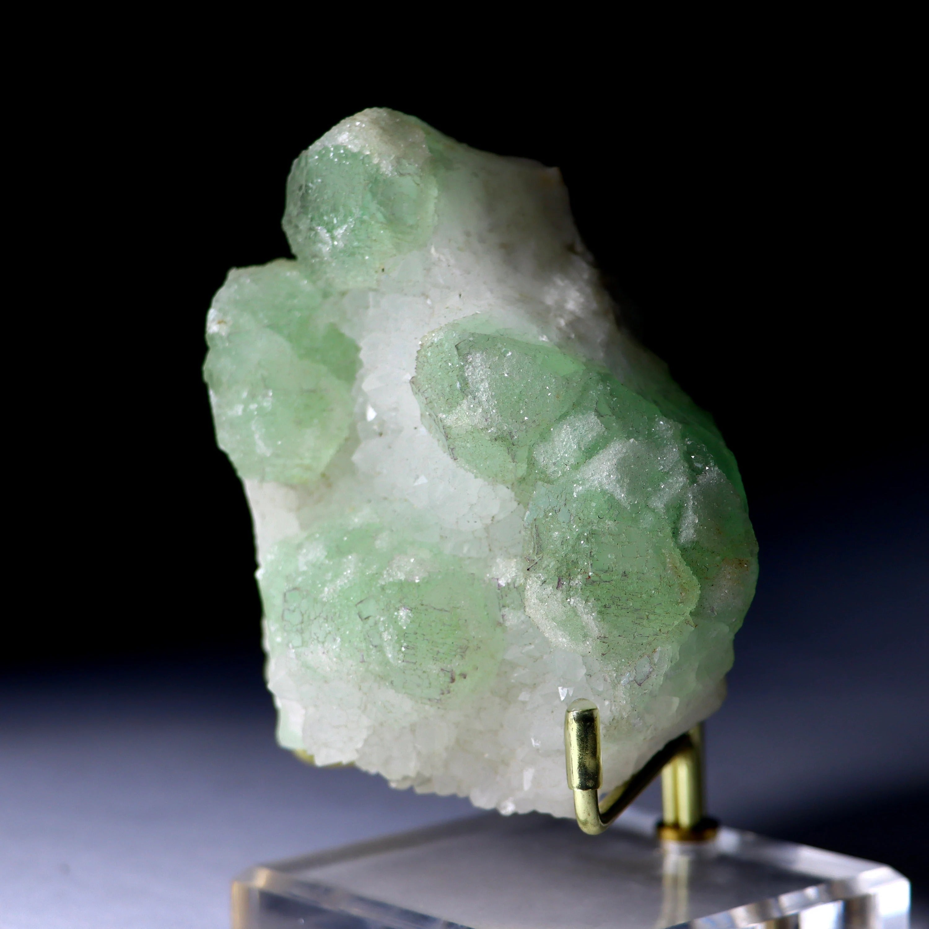 Fluorite with Druzy Quartz | Taolin Mine China