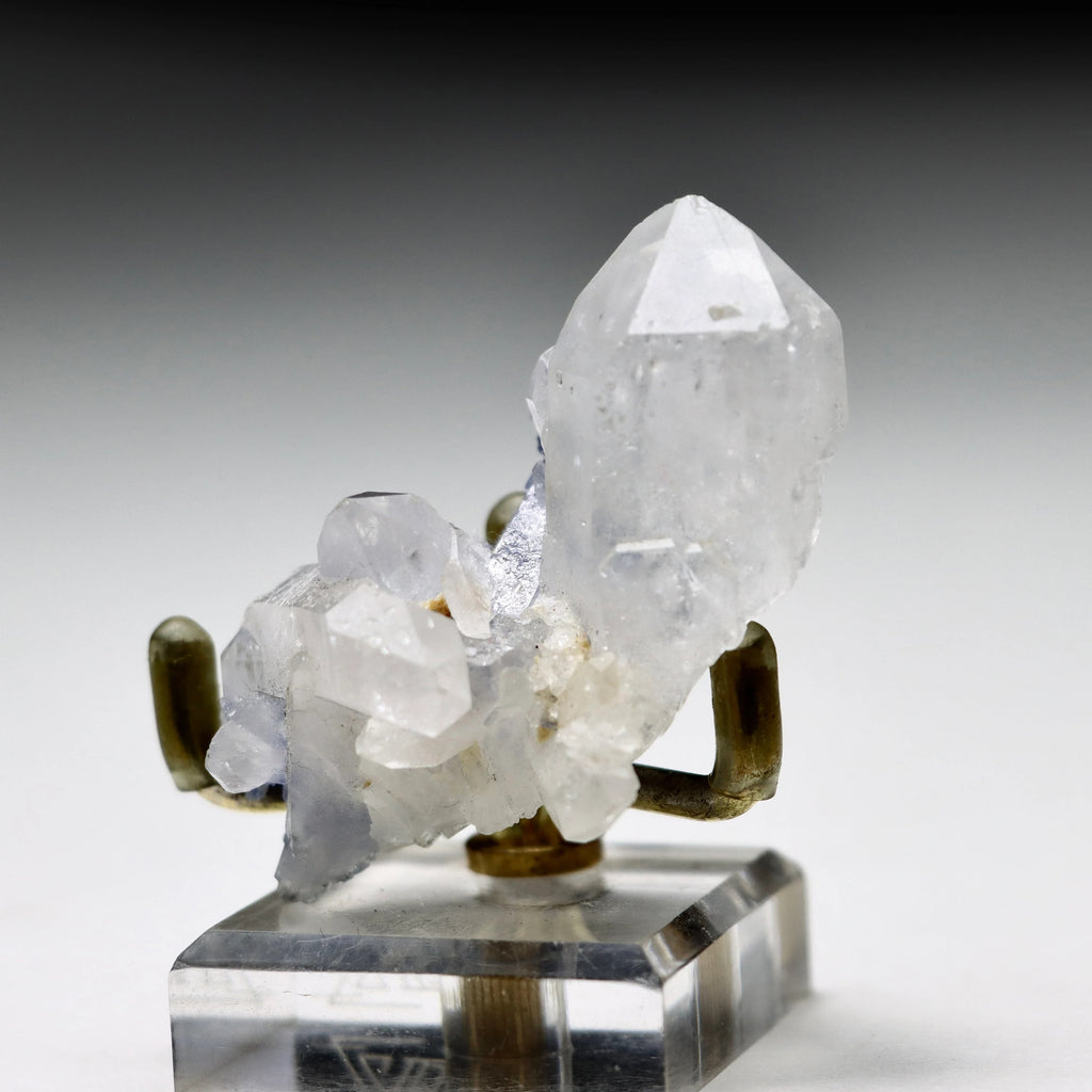 Dumortierite in Quartz Crystal | Bahia Brazil