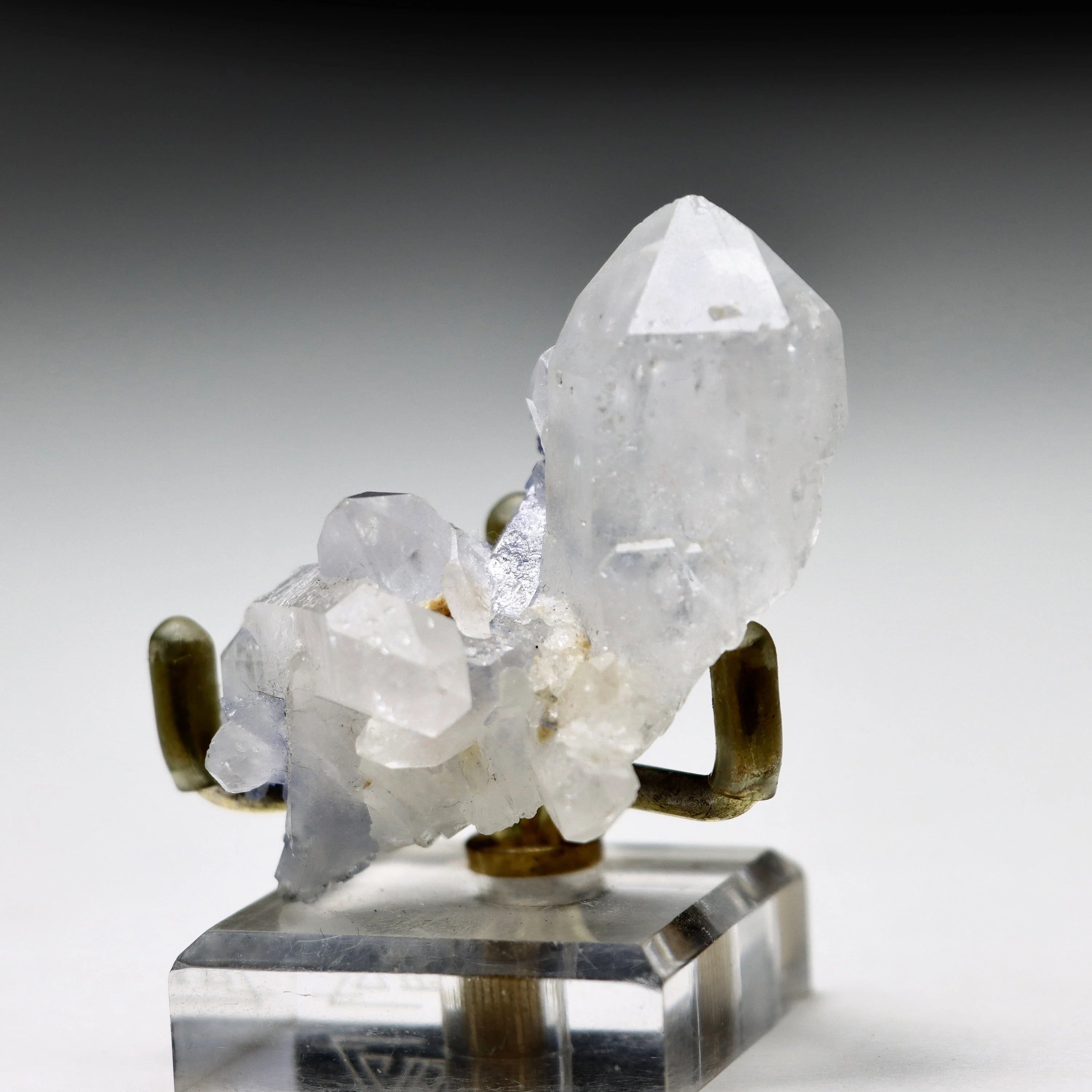 Dumortierite in Quartz Crystal | Bahia Brazil