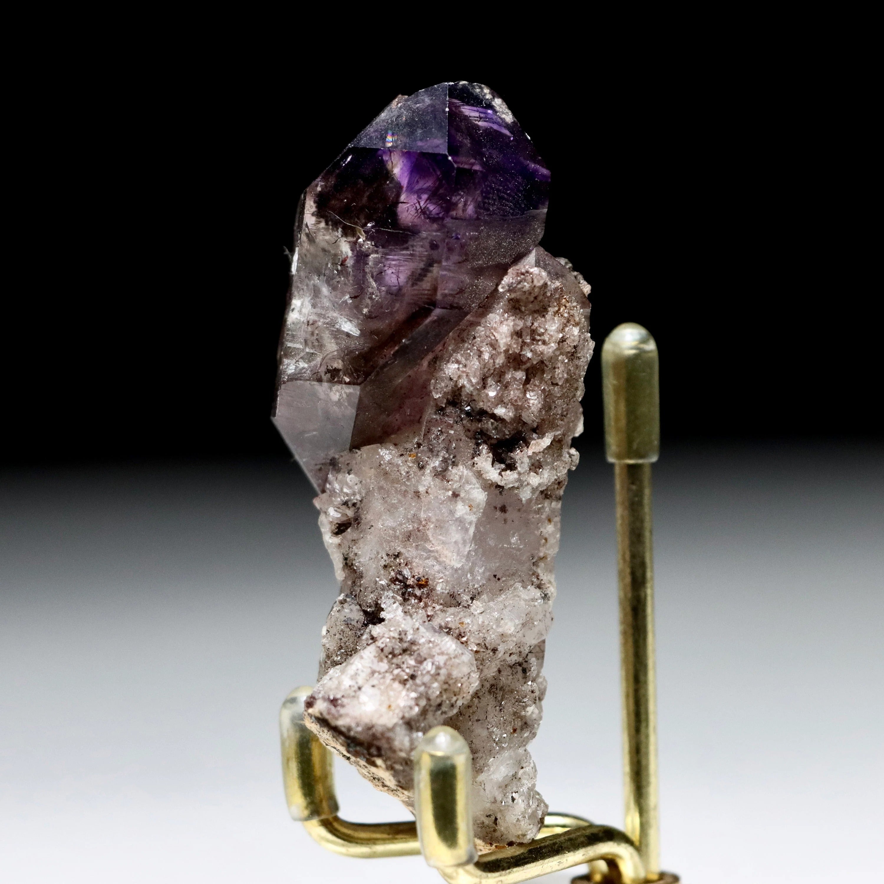 Elestial Smoky Amethyst Scepter (Double Terminated)