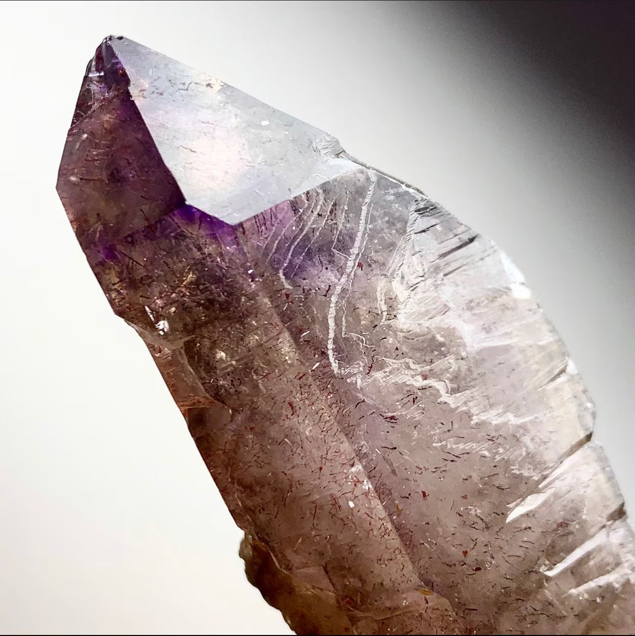 Smoky Amethyst Scepter (DT) | Zimbabwe