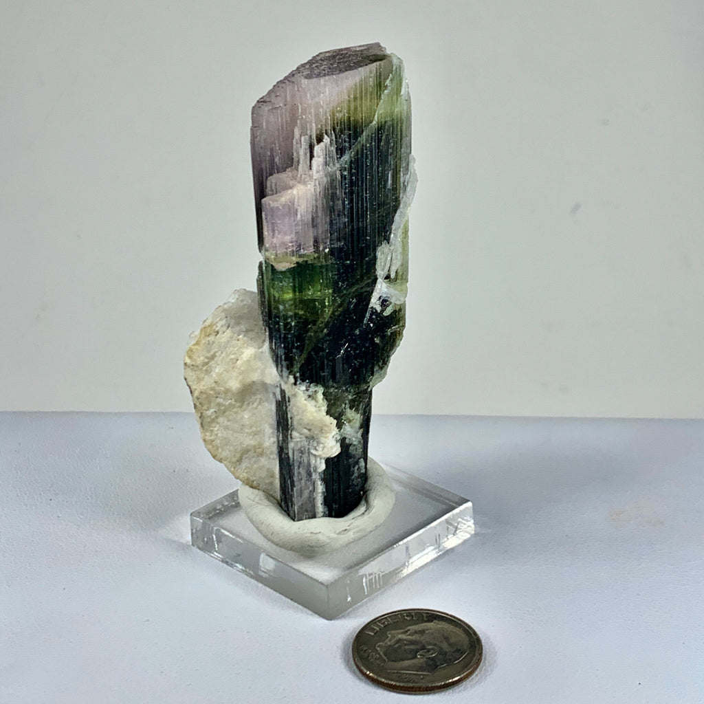 Tourmaline with Feldspar | Natural Tourmaline Mineral Specimen