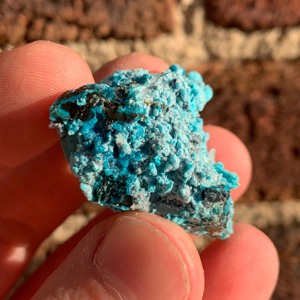 Chrysocolla on Quartz