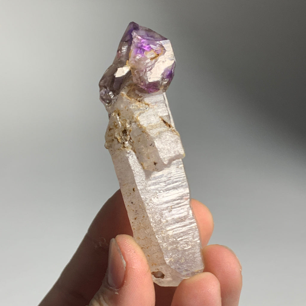 Smoky Amethyst Scepter (DT) | Amethyst Quartz Point