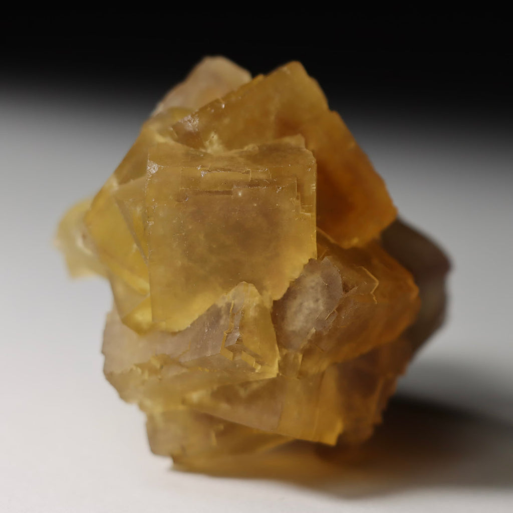 Yellow Fluorite on Matrix | Anhui China
