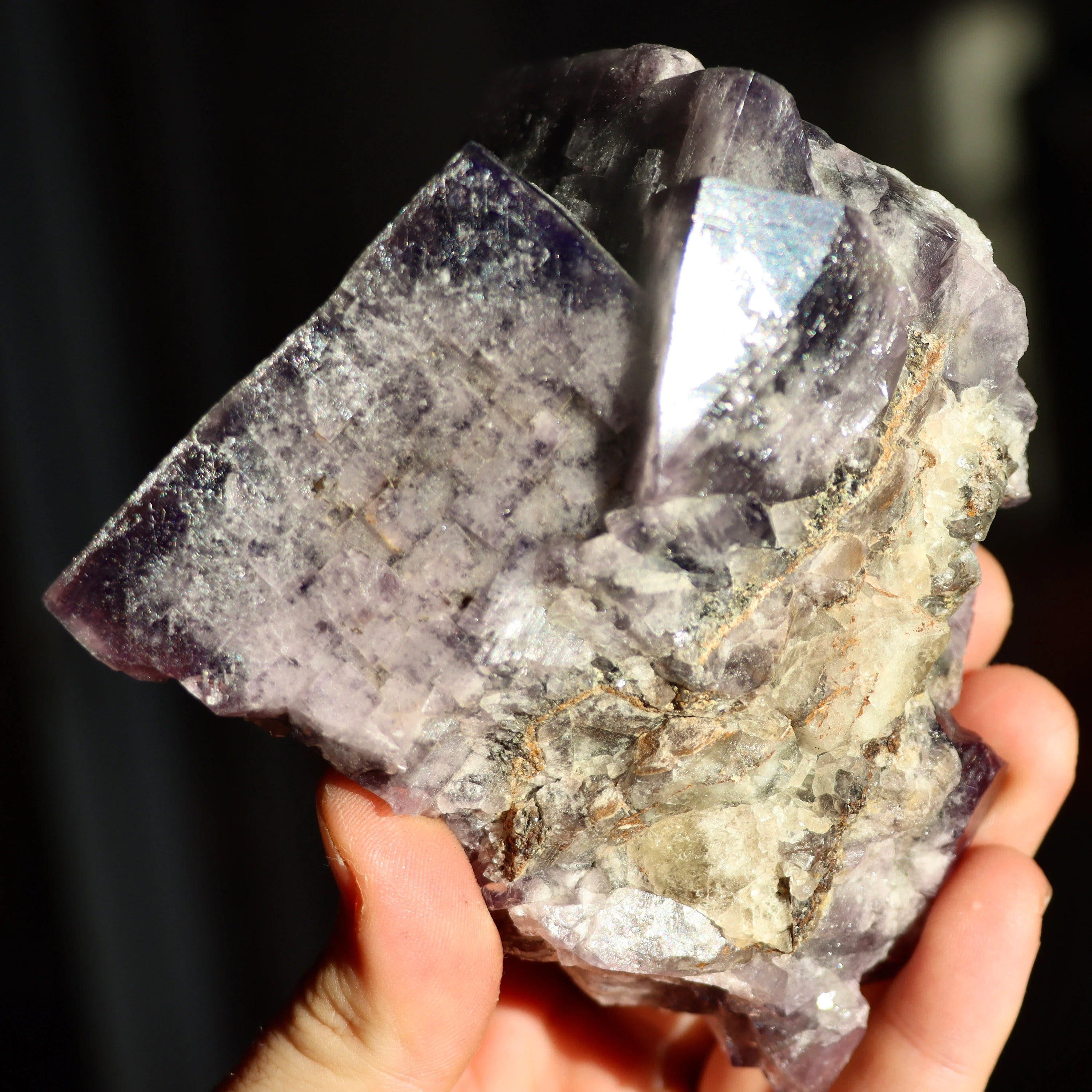 Color-Changing Fluorite | Natural Rogerley Fluorite from Diana Maria Mine, England