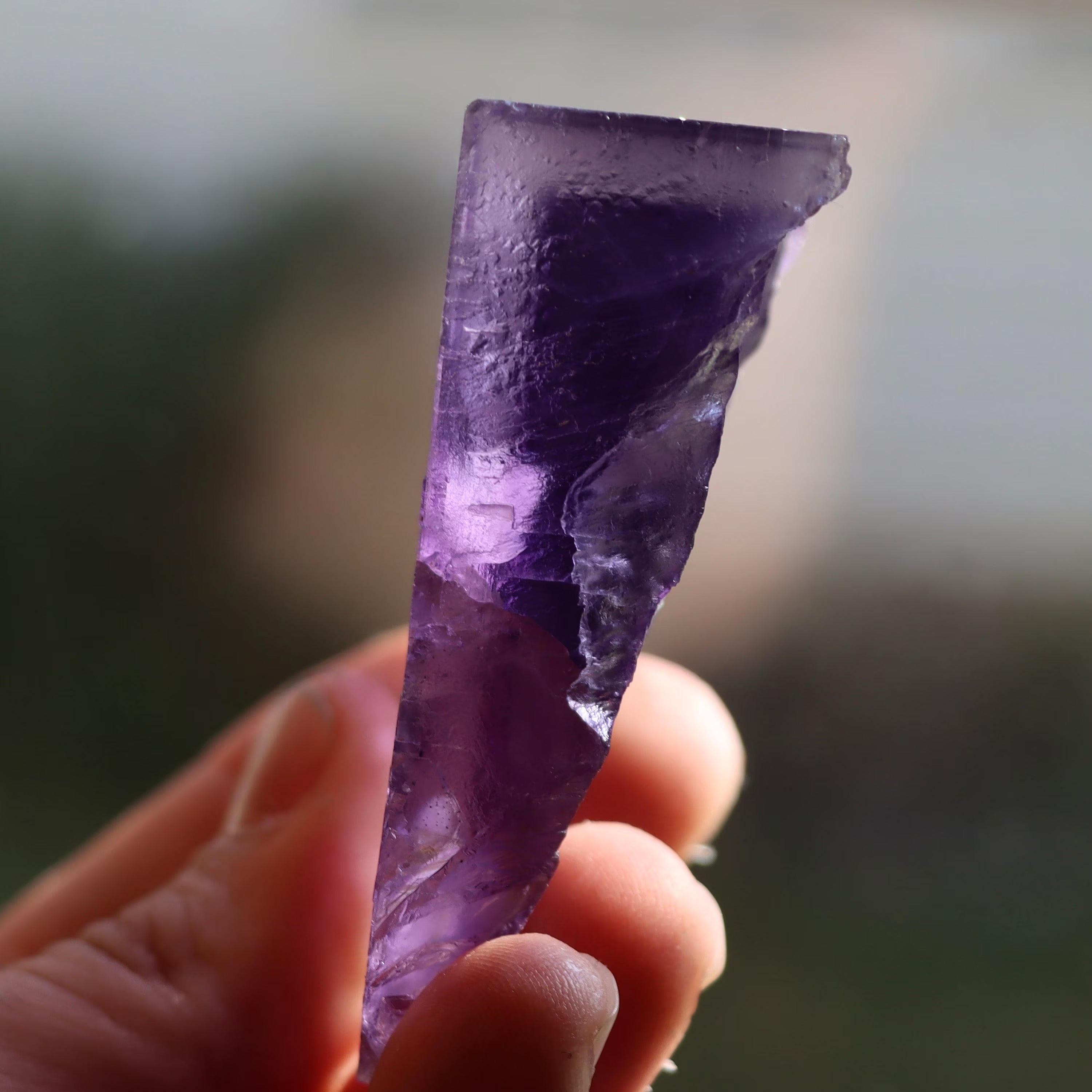 Purple Illinois Fluorite Cube