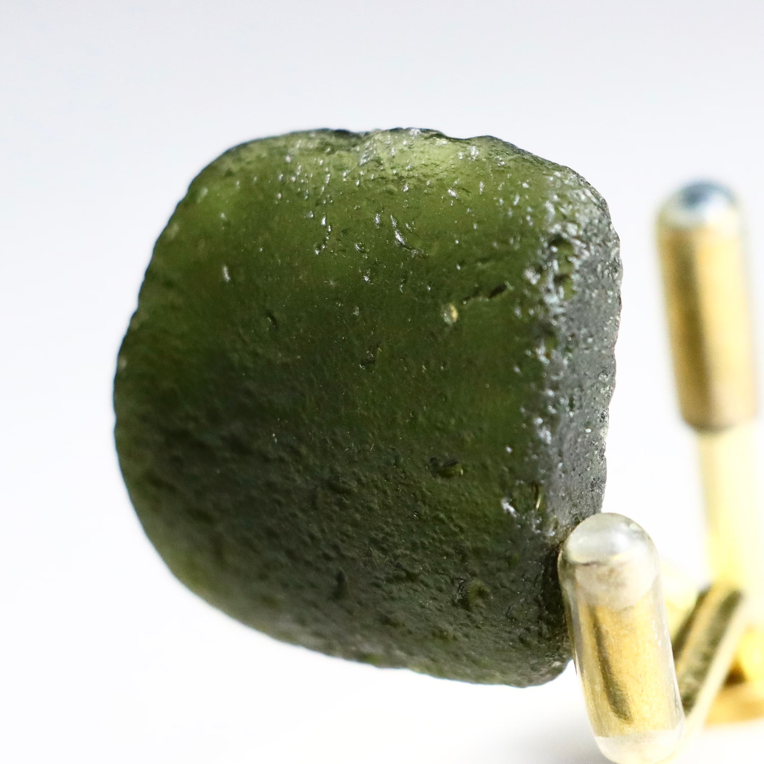High-Grade Moldavite (Tektite) | Genuine Raw Moldavite from Chlum nad Malší, Czech Republic