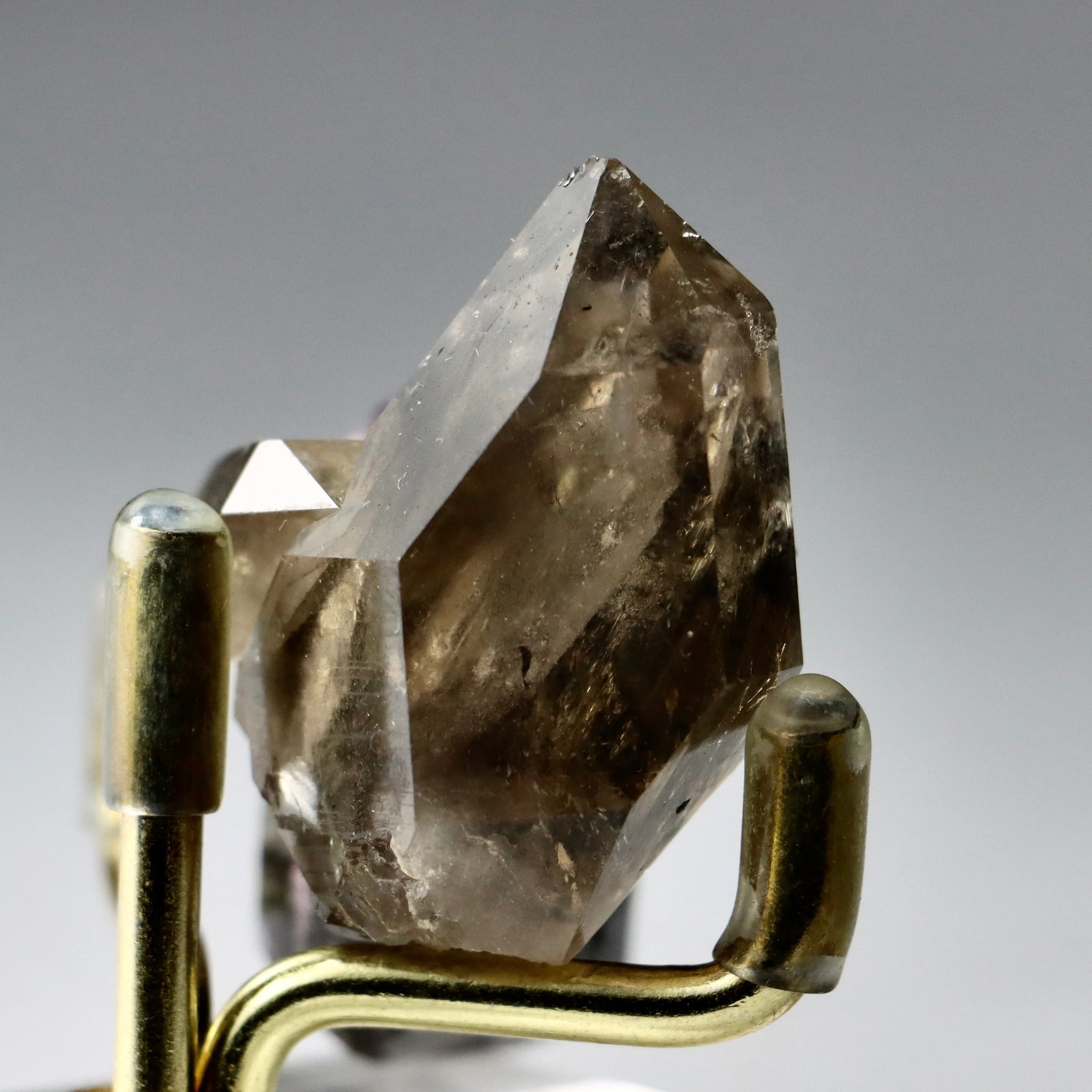 Liddicoatite Tourmaline with Smoky Quartz | Madagascar
