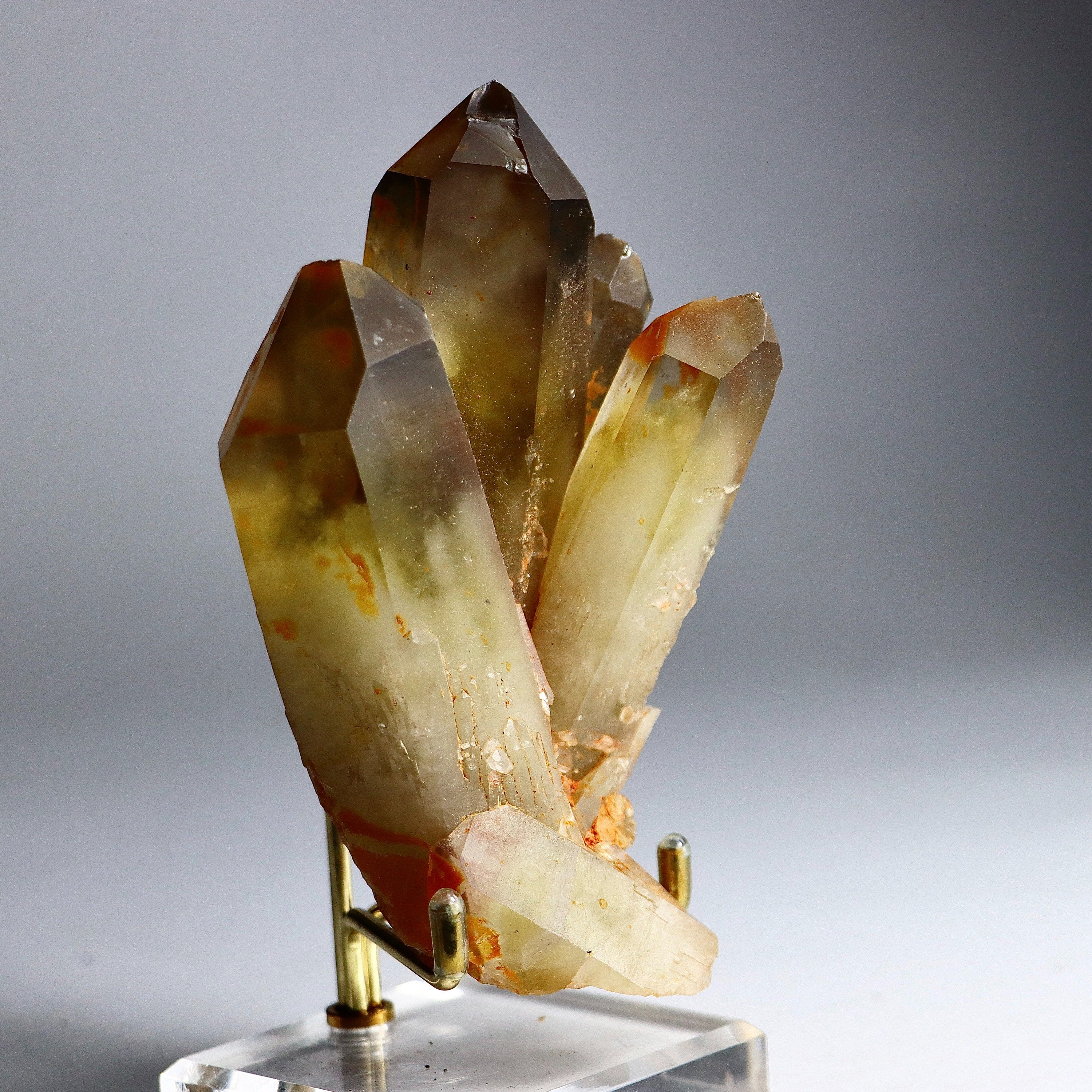 Natural Citrine Point | Quartz Mineral Specimen