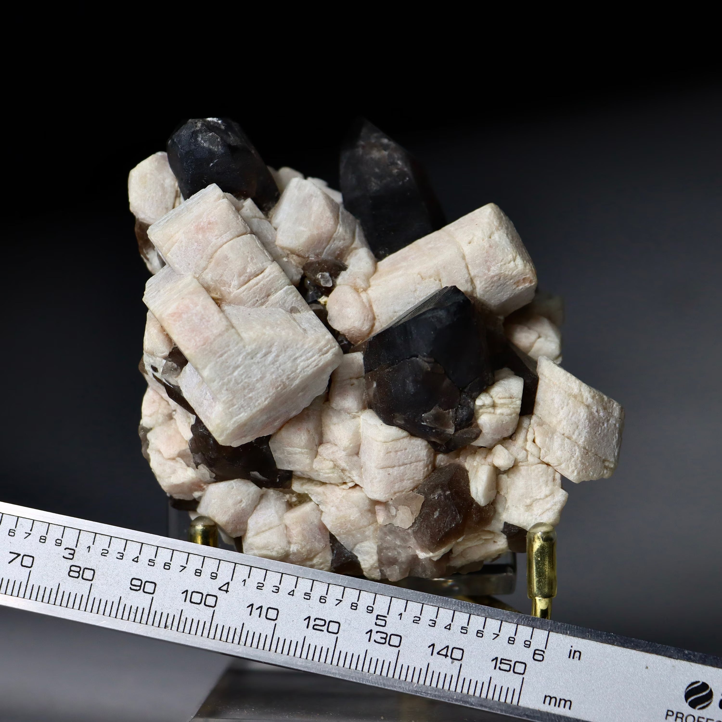 Pike’s Peak Smoky Quartz with Microcline | Mineral Specimen