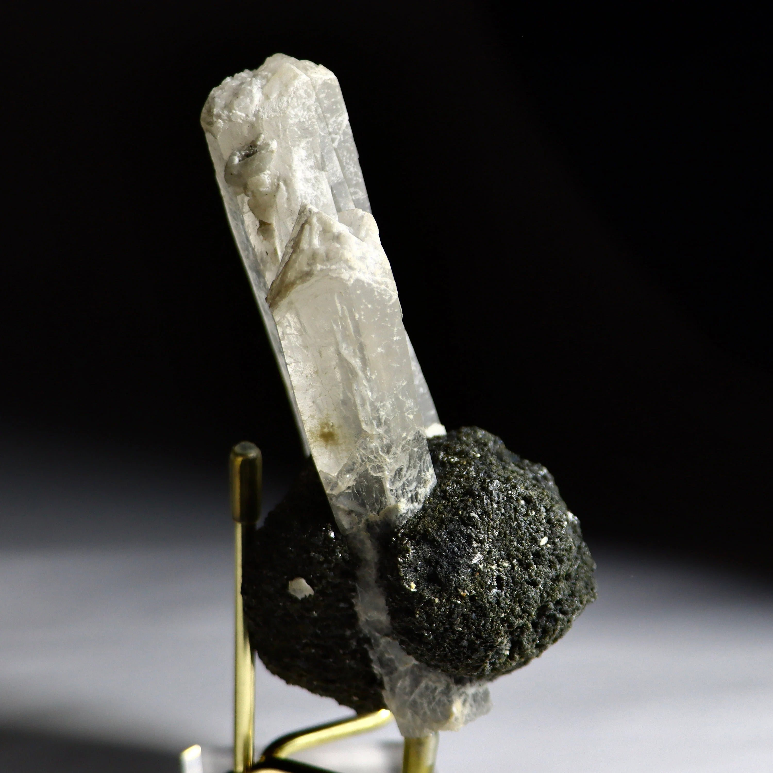 Quartz with Hematite Rosettes | Natural Quartz Crystal