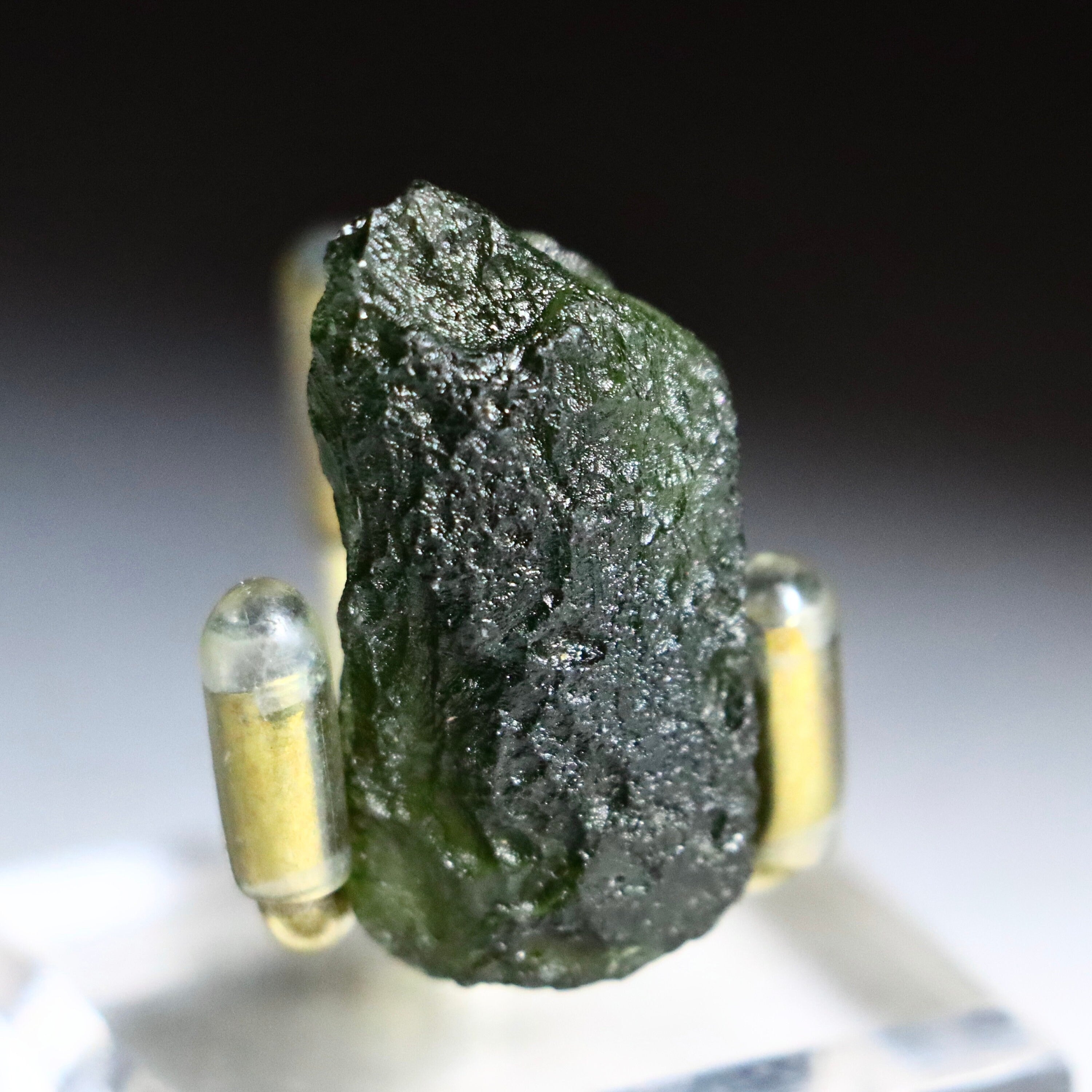 High Grade Moldavite | Czech Moldavite Rough Crystal