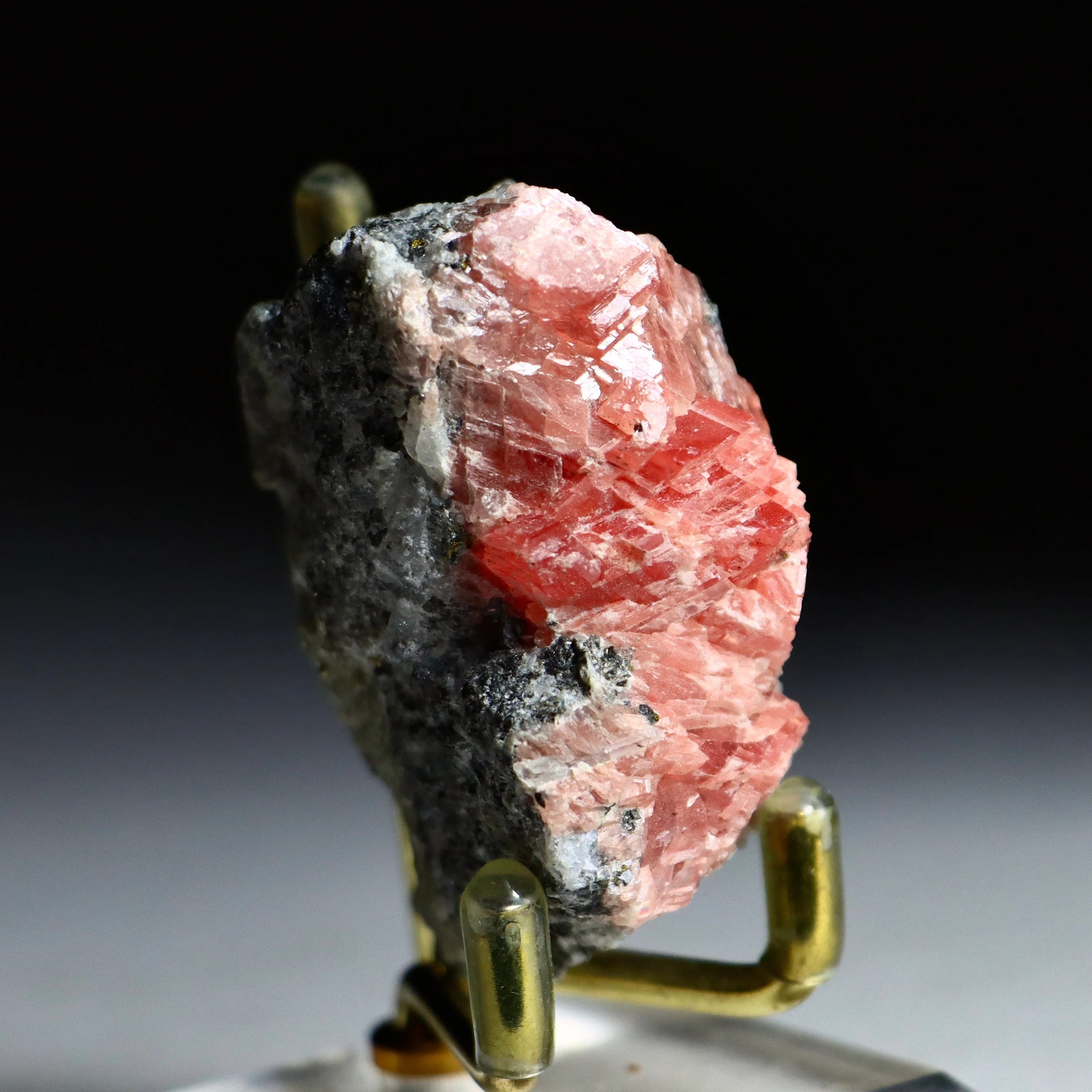Sweet Home Rhodochrosite & Pyrite Matrix | Colorado