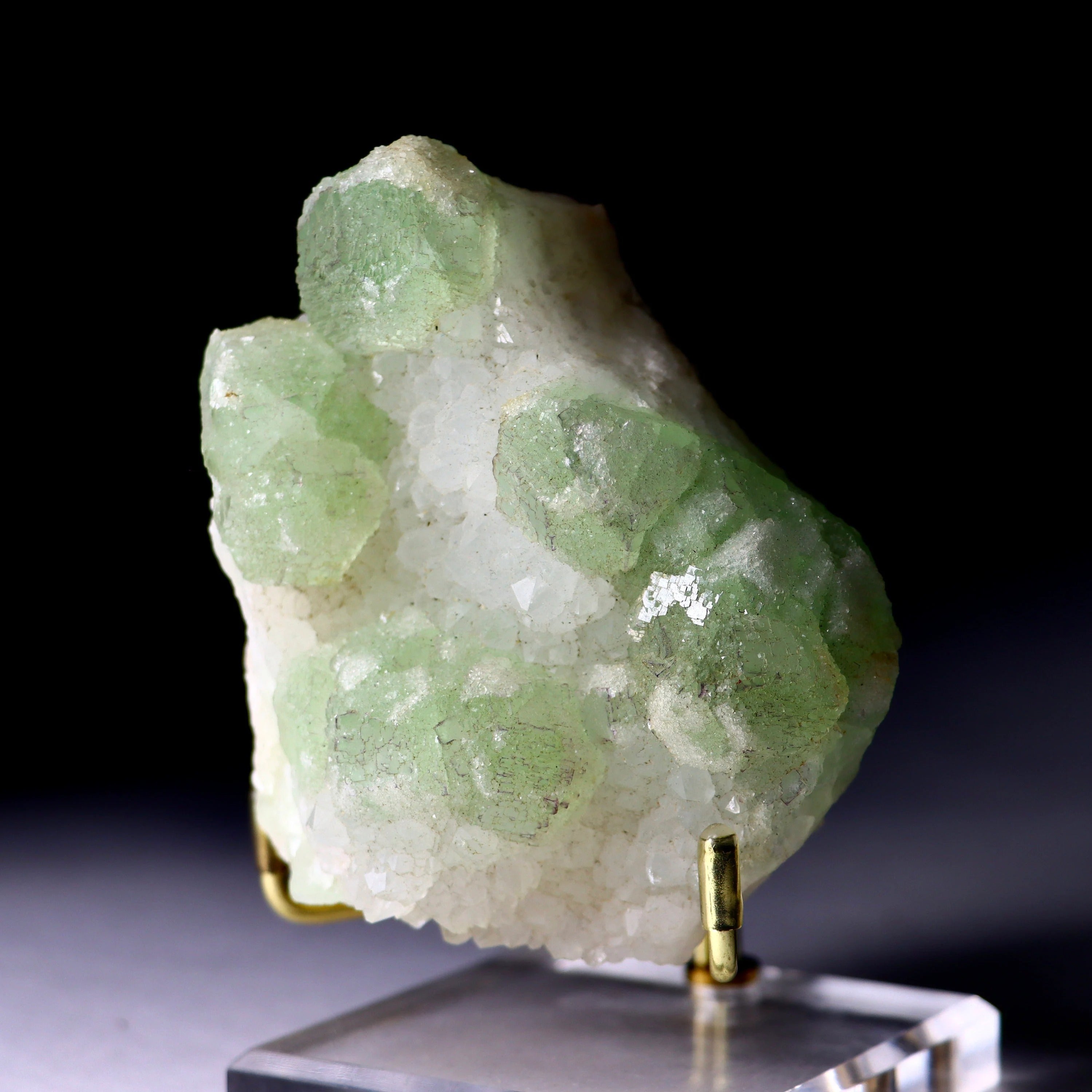 Fluorite with Druzy Quartz | Taolin Mine China