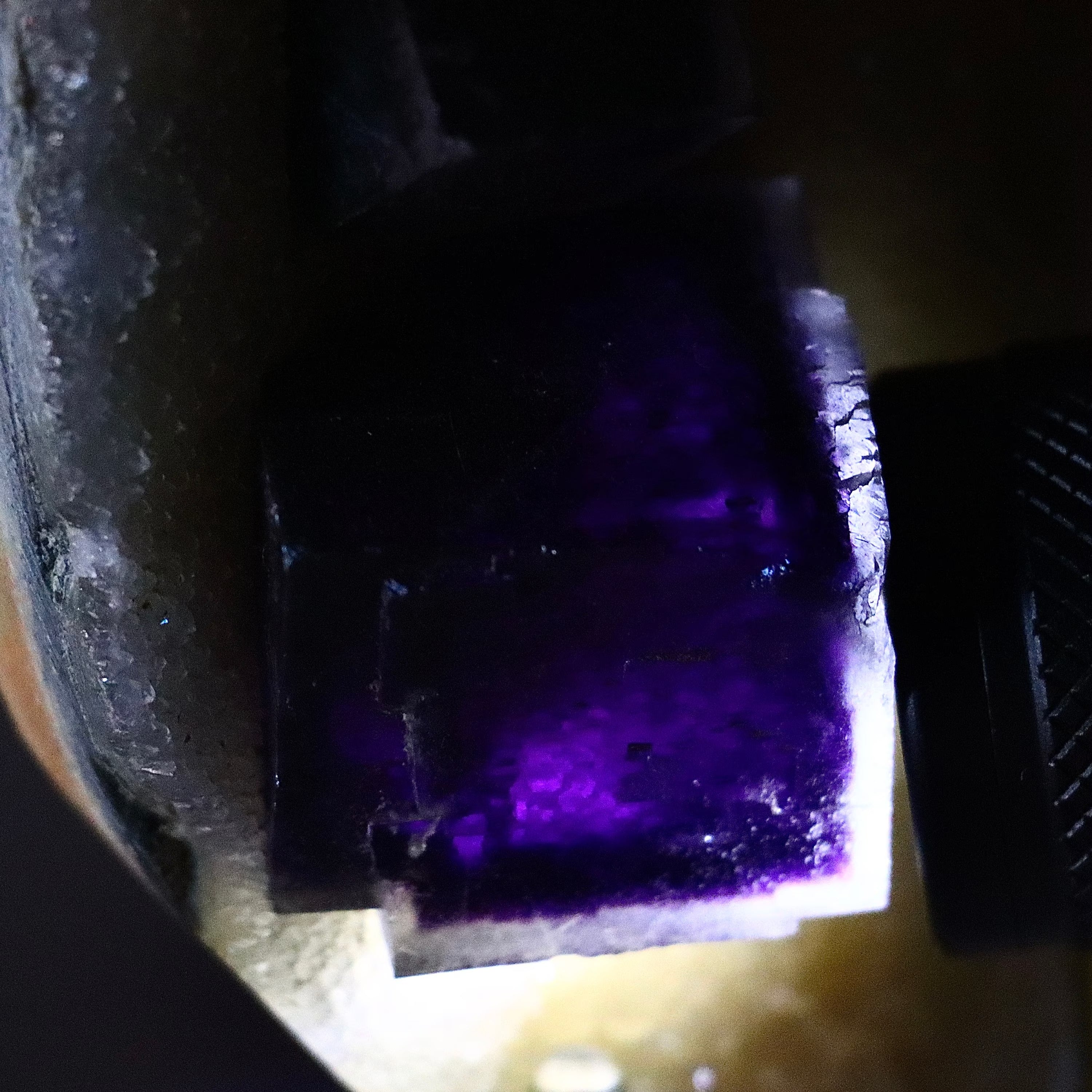 Fluorite with Druzy Quartz | Natural Fluorite Mineral Specimen