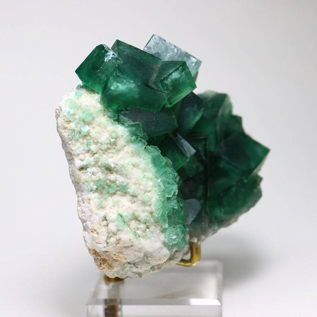 Green Fluorite Cubes