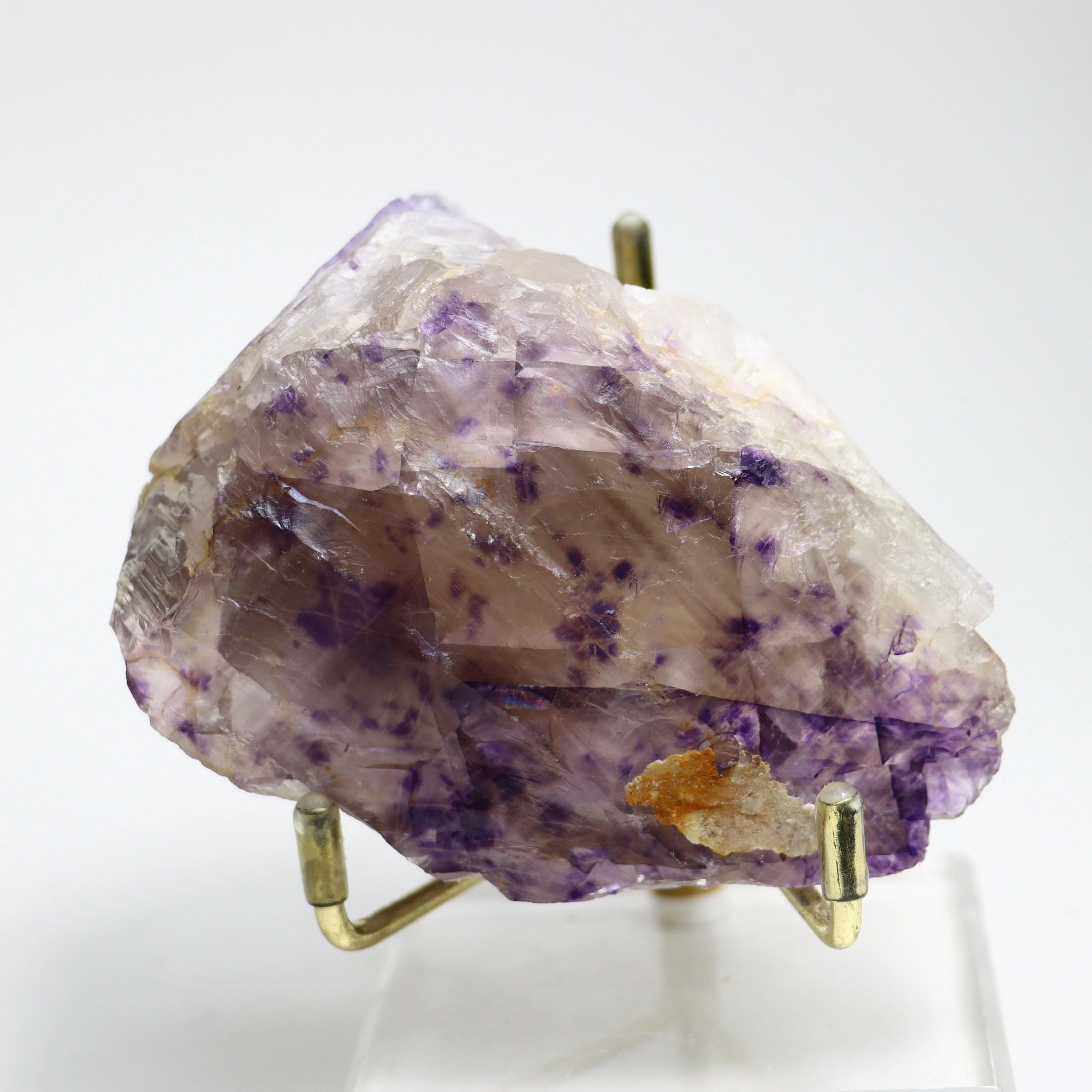 Purple Illinois Fluorite Cube | Classic Cubic Fluorite Crystal from Illinois–Kentucky Fluorspar District