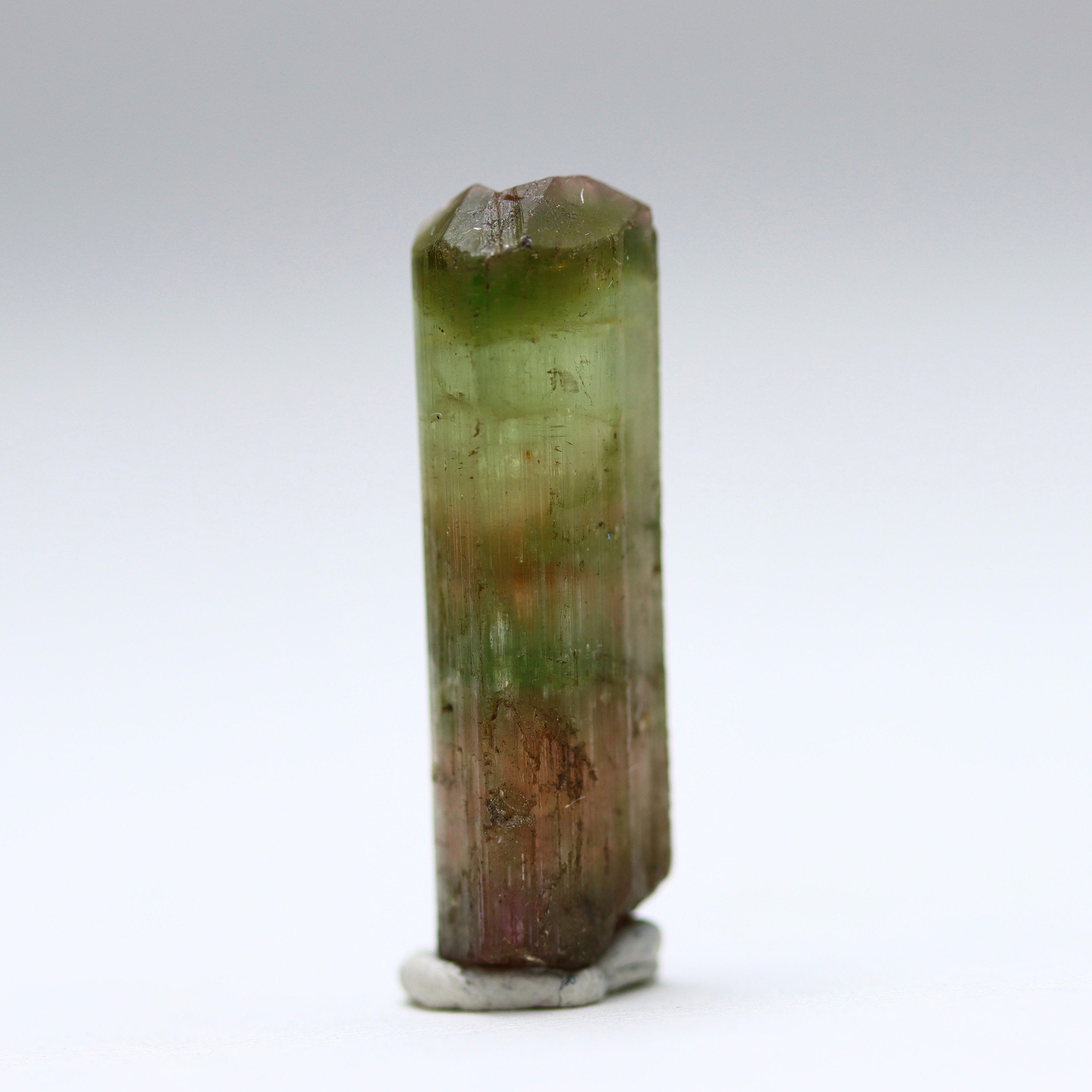 Catseye Watermelon Tourmaline Crystal