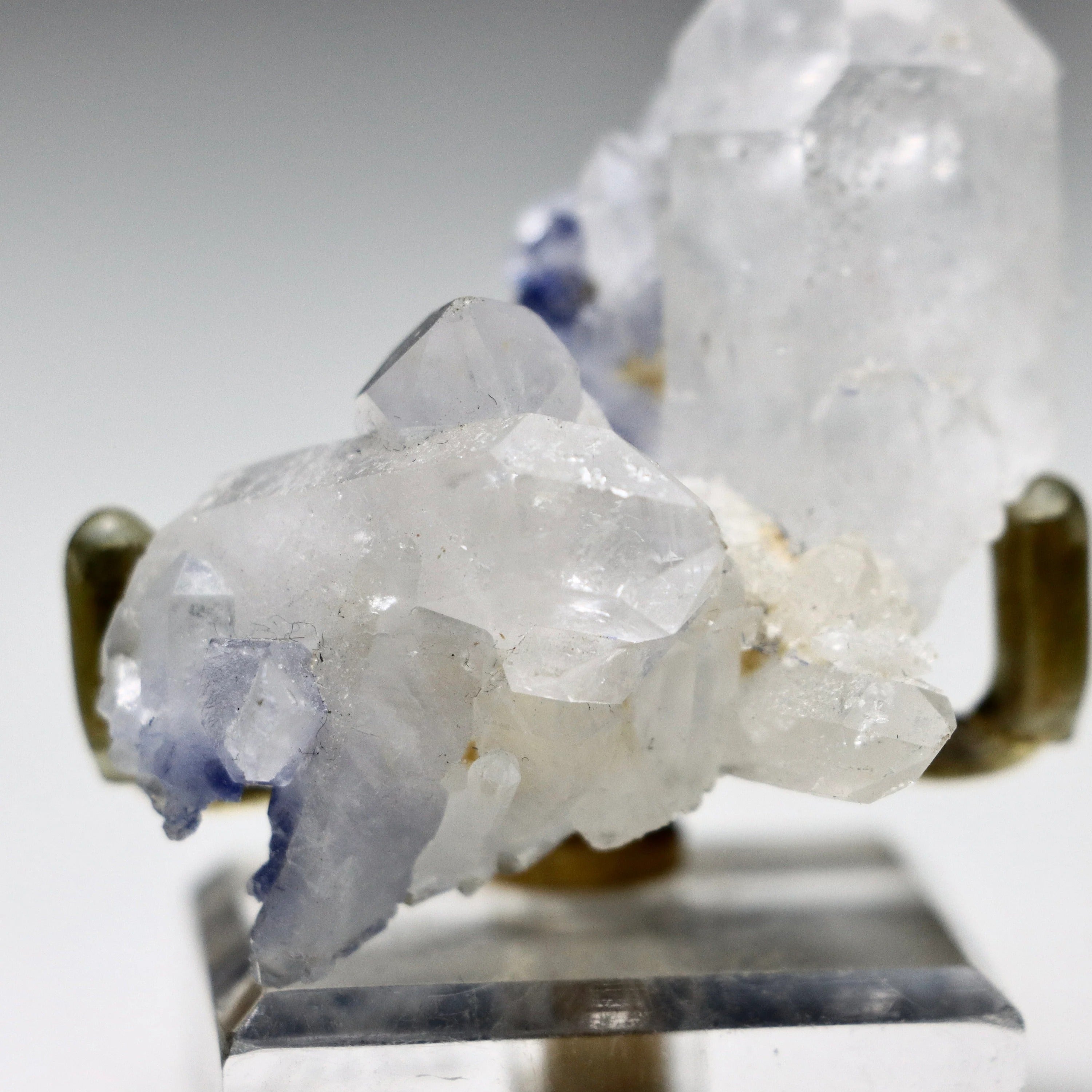 Dumortierite in Quartz Crystal | Bahia Brazil