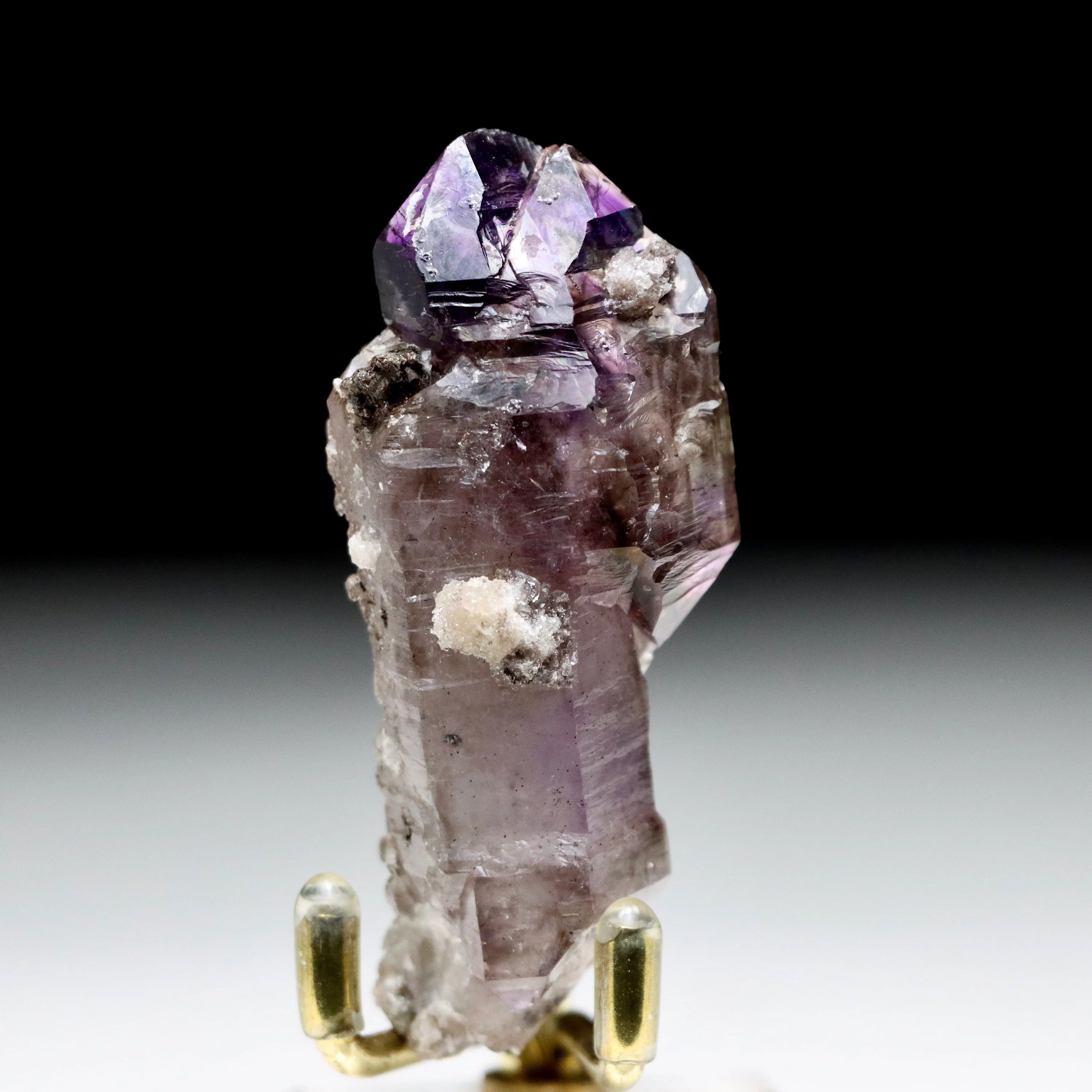 Elestial Smoky Amethyst Scepter (Double Terminated)