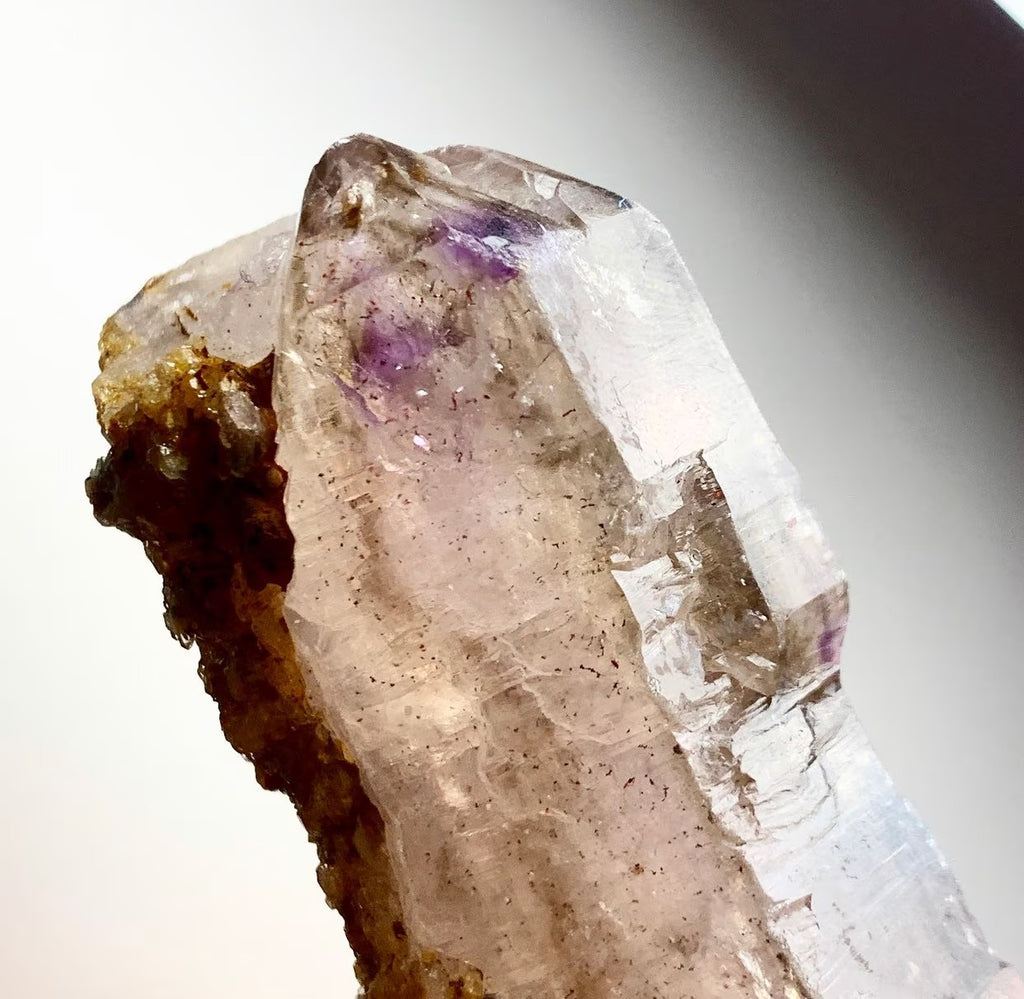 Smoky Amethyst Scepter (DT) | Zimbabwe