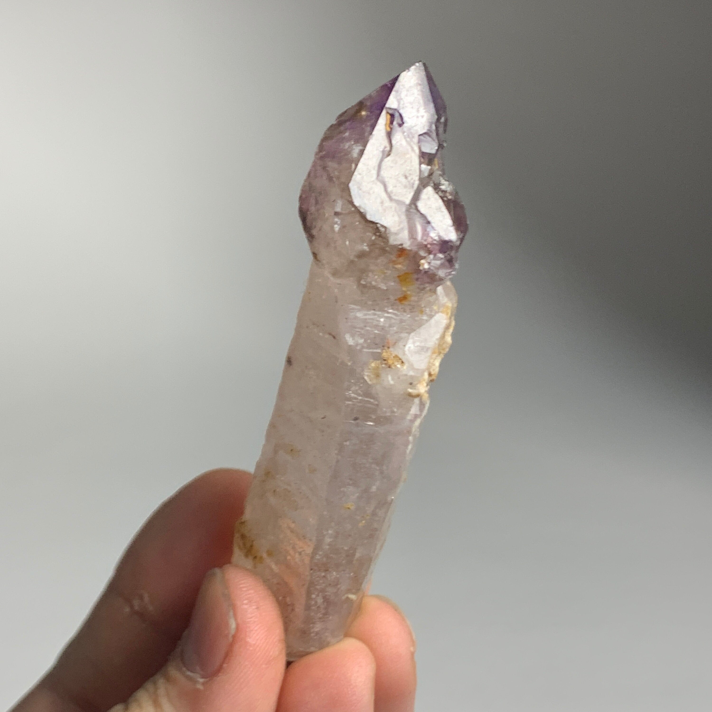 Smoky Amethyst Scepter (DT) | Amethyst Quartz Point
