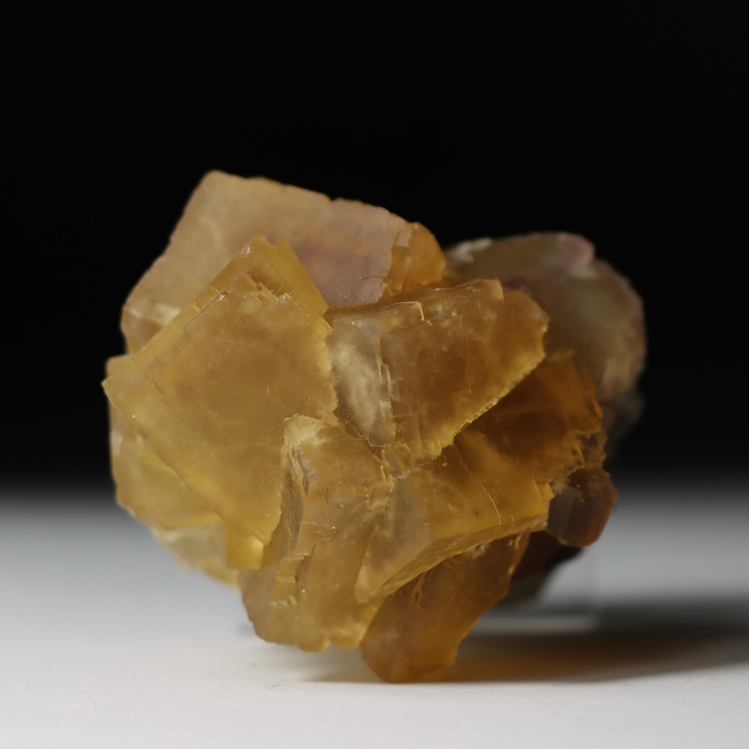 Yellow Fluorite on Matrix | Anhui China