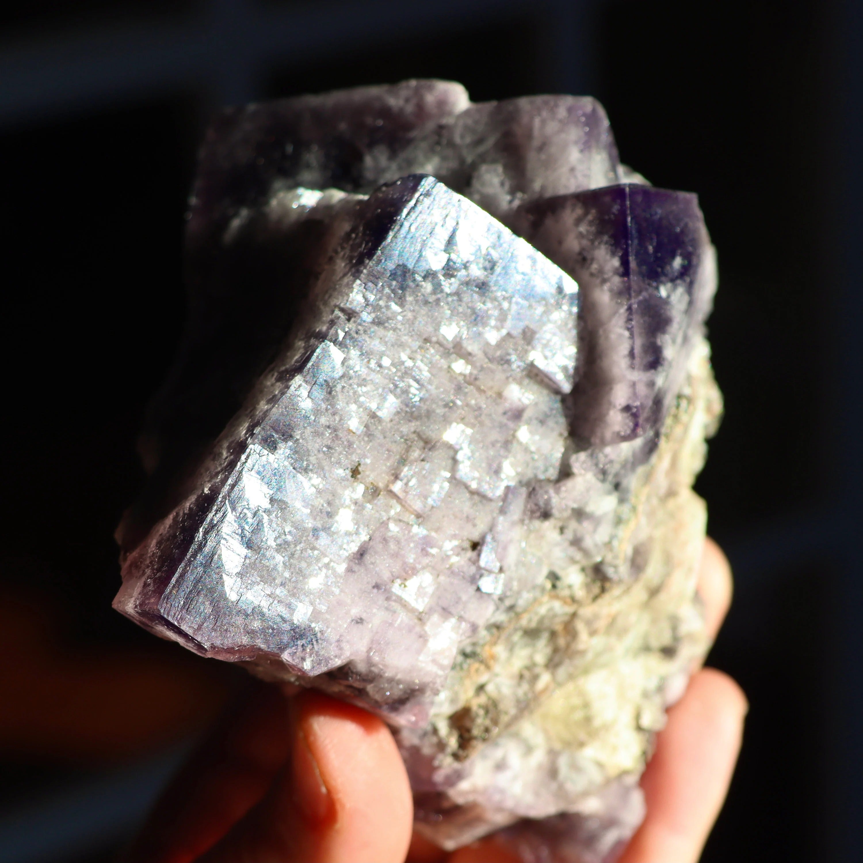 Color-Changing Fluorite | Natural Rogerley Fluorite from Diana Maria Mine, England