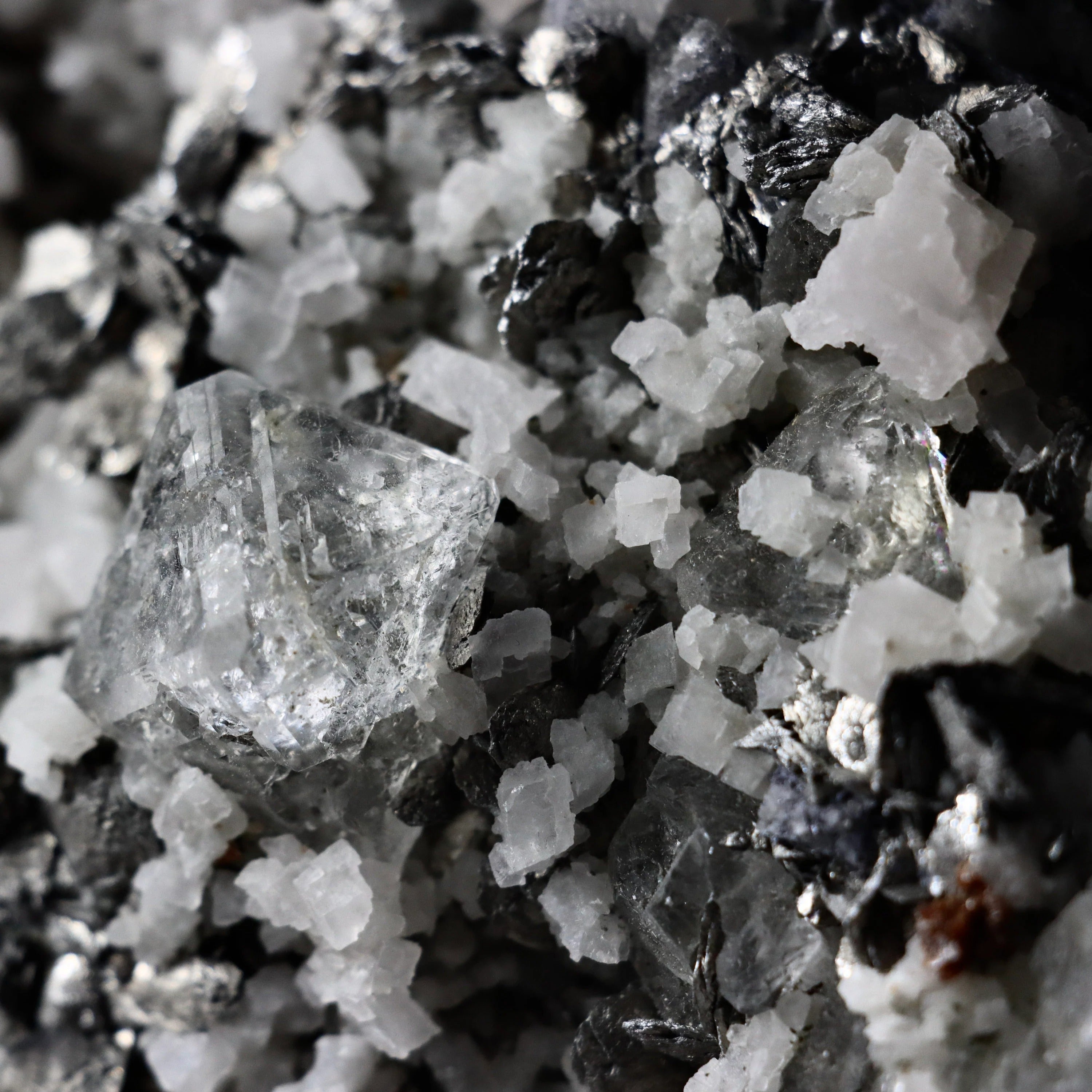 Fluorite with Arsenopyrite | Natural Fluorite Crystal Mineral Specimen