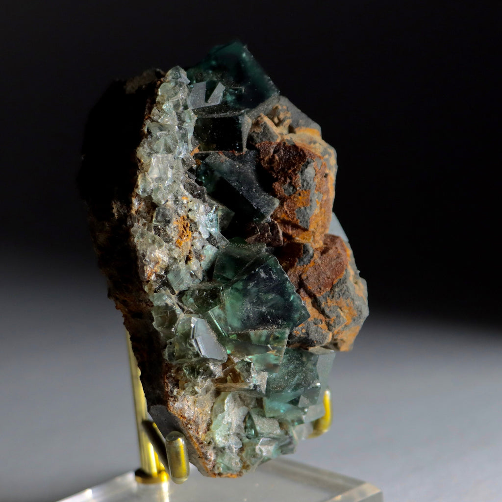 Color Changing Fluorite with Galena