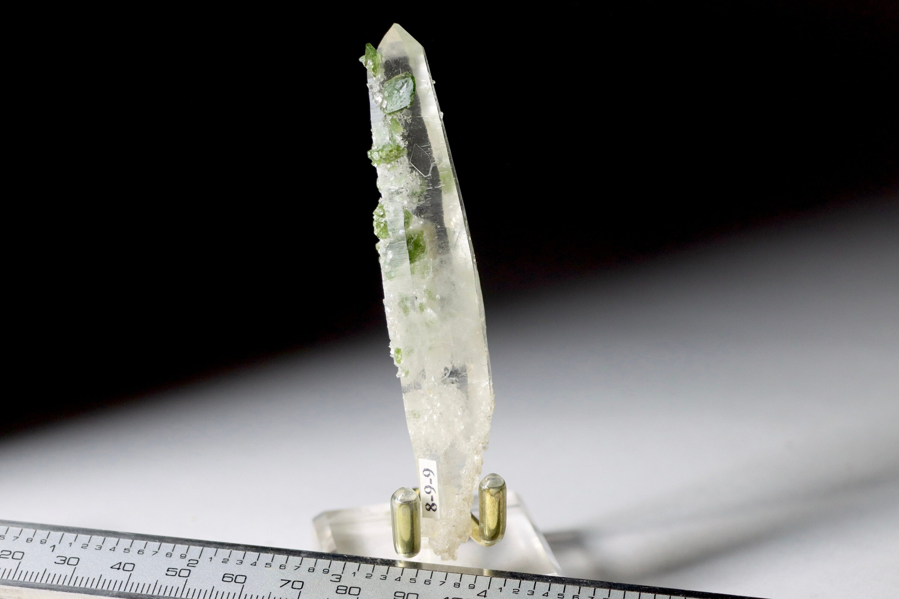Extremely Rare Uvite Tourmaline in Quartz | Facet-Grade Tourmaline Mineral Specimen from Brumado Mine, Brazil