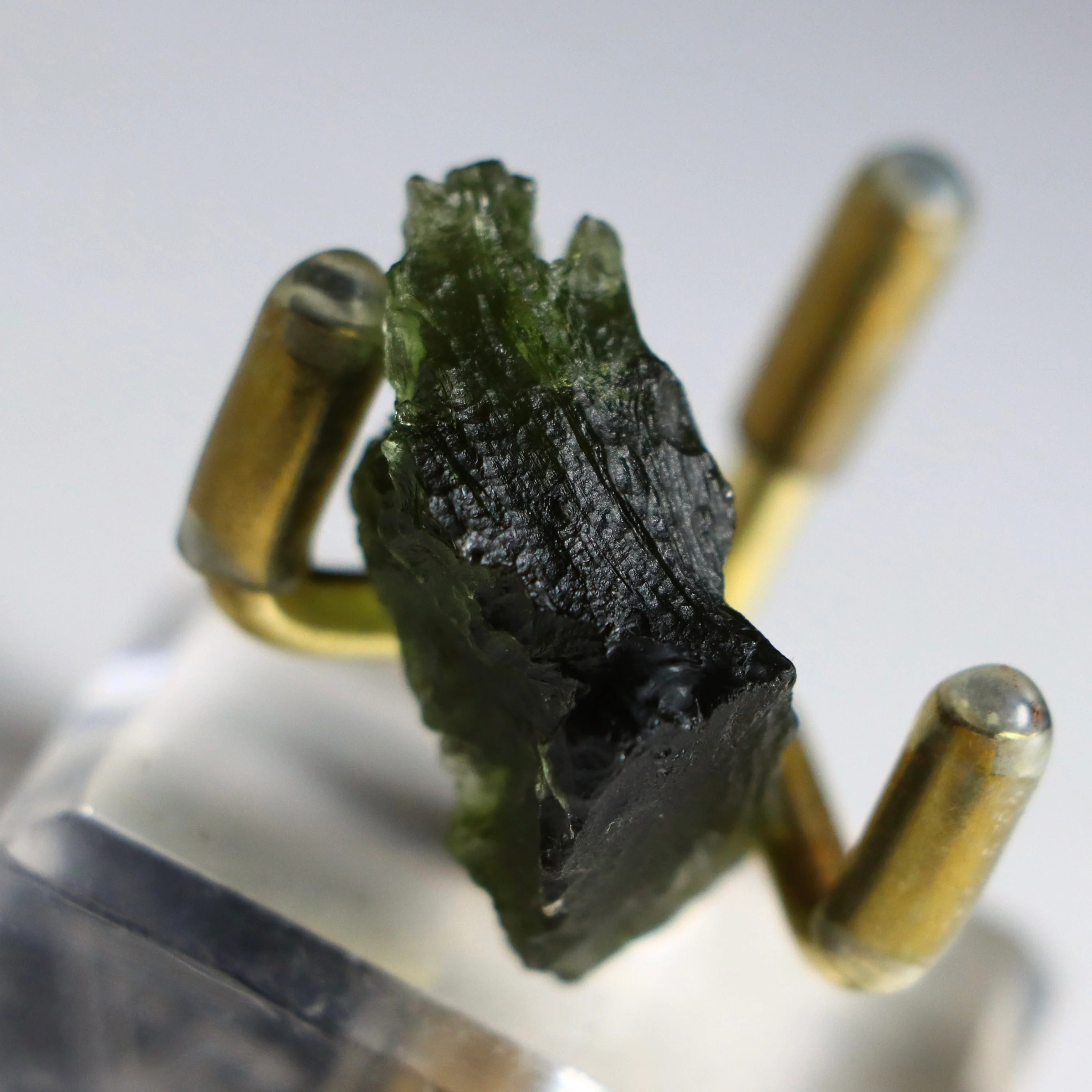 High Grade Moldavite | Czech Moldavite Rough Crystal