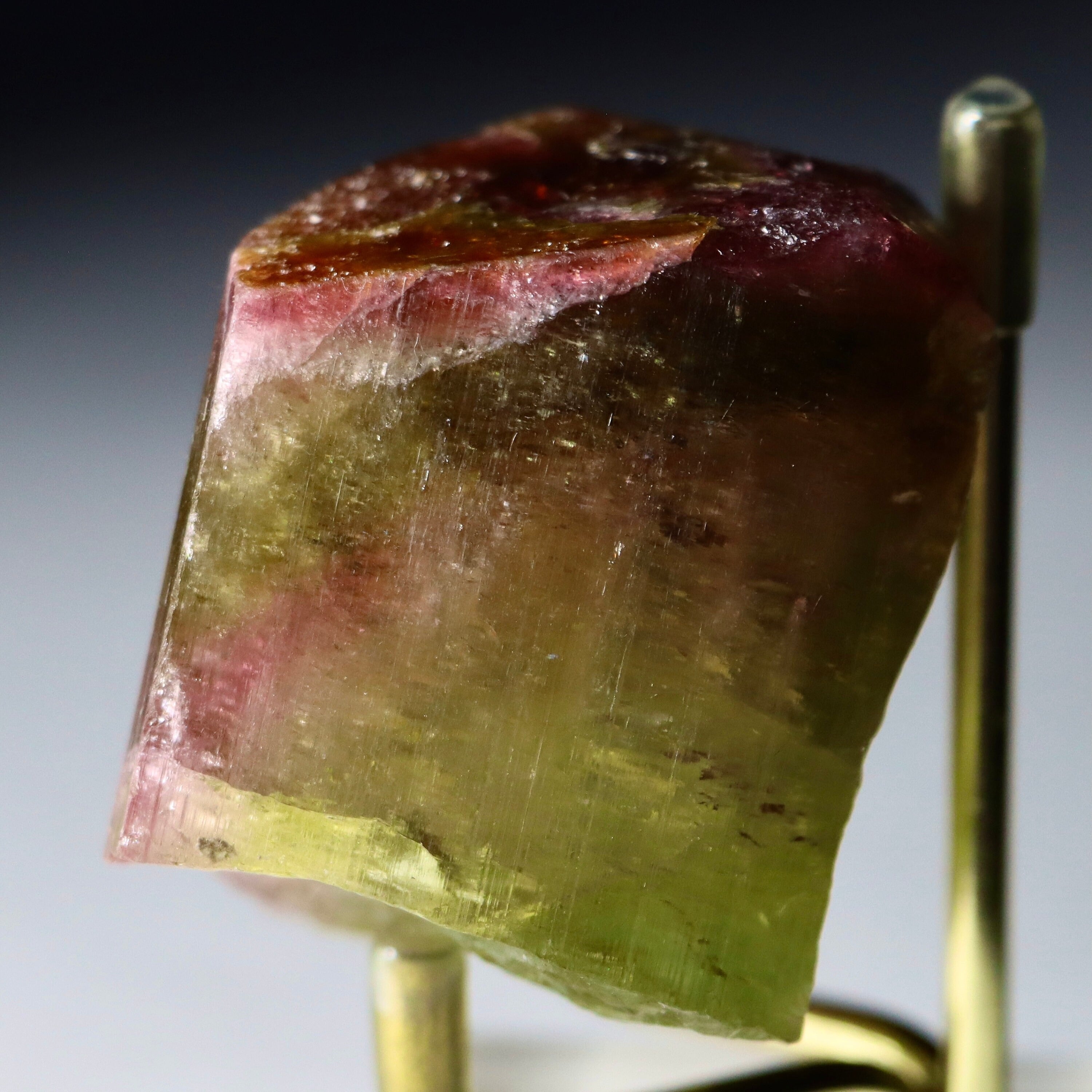 Natural Multicolor (Rainbow) Tourmaline Crystal | Raw Tourmaline Specimen for Jewelry & Collection
