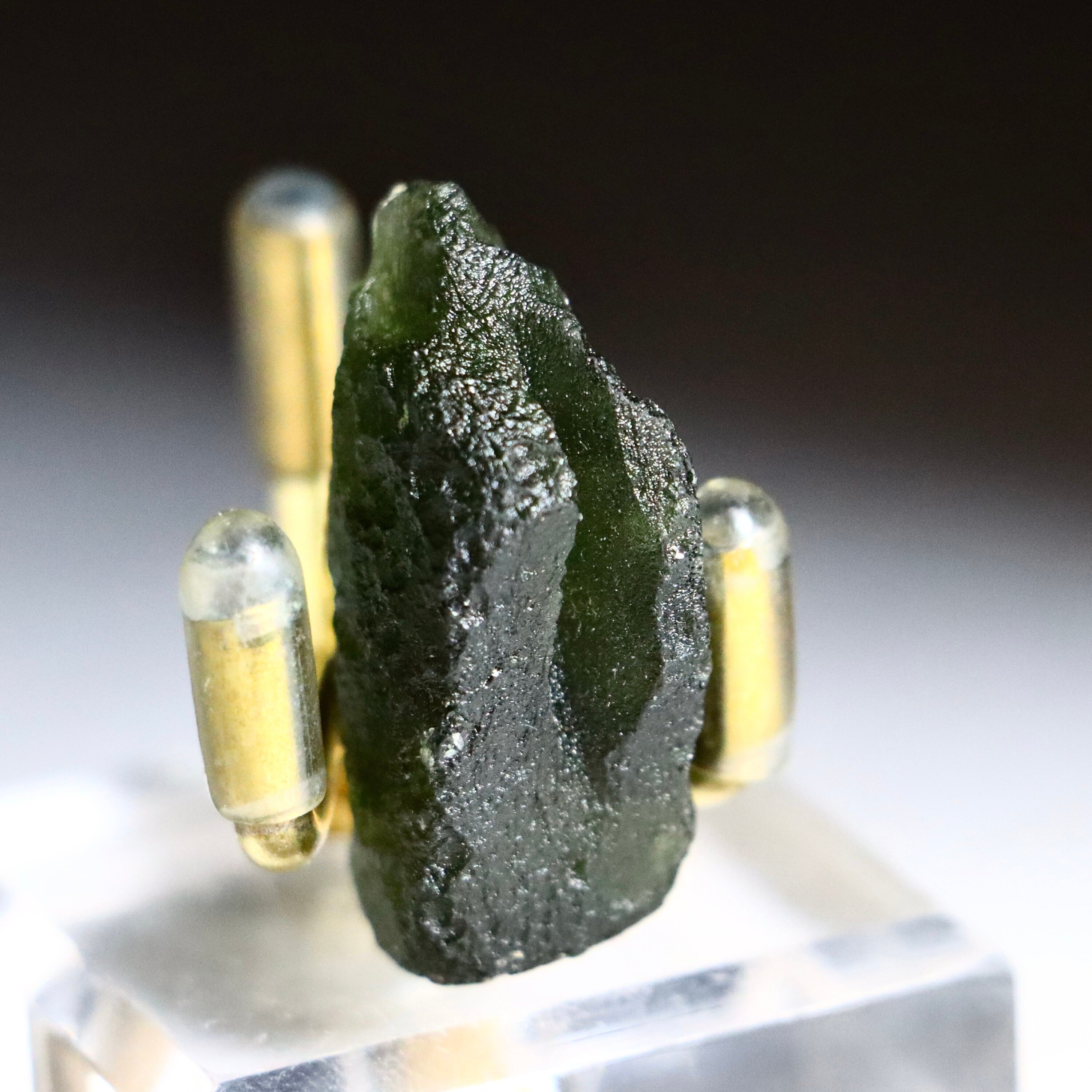 High Grade Moldavite | Czech Moldavite Rough Crystal