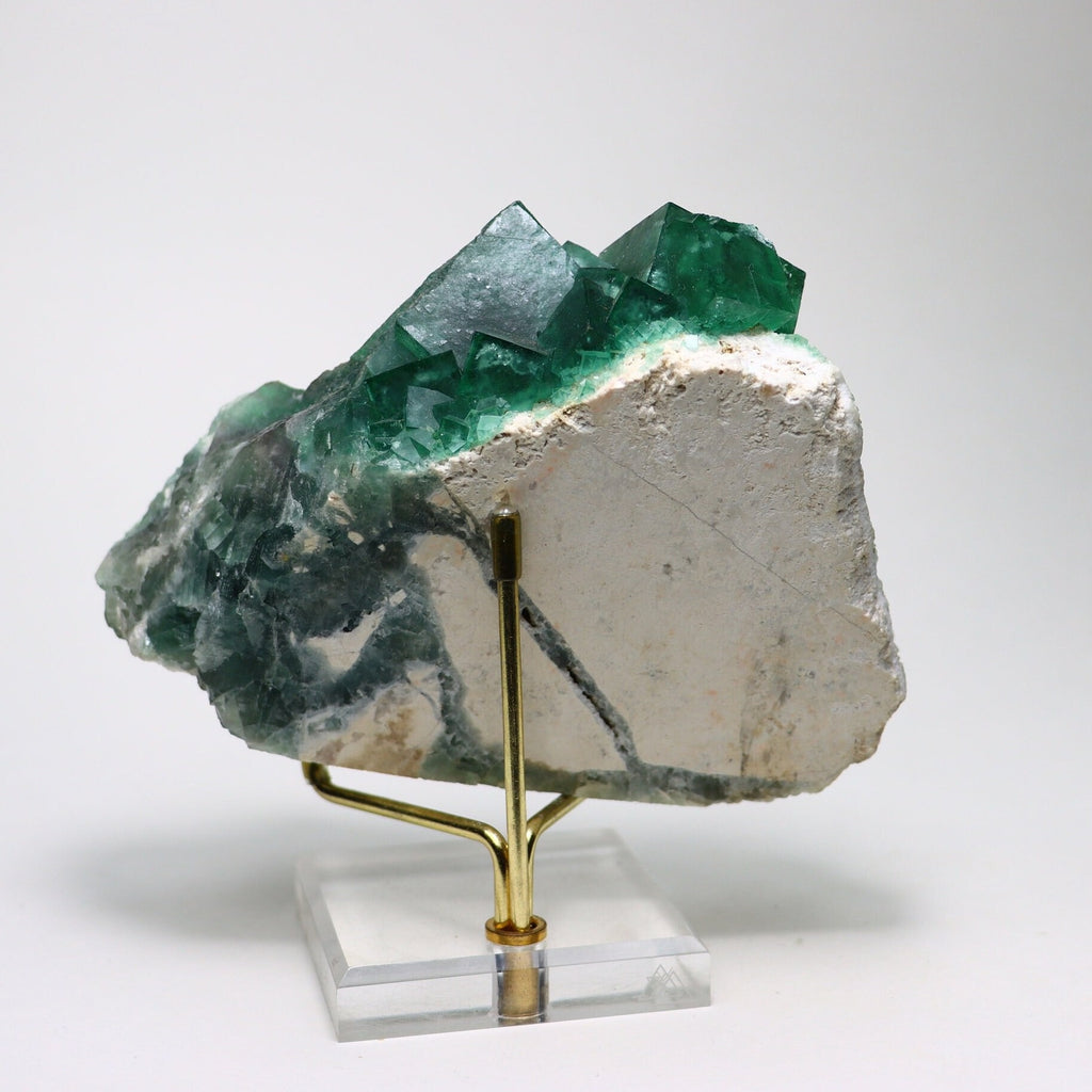 Green Fluorite Cubes