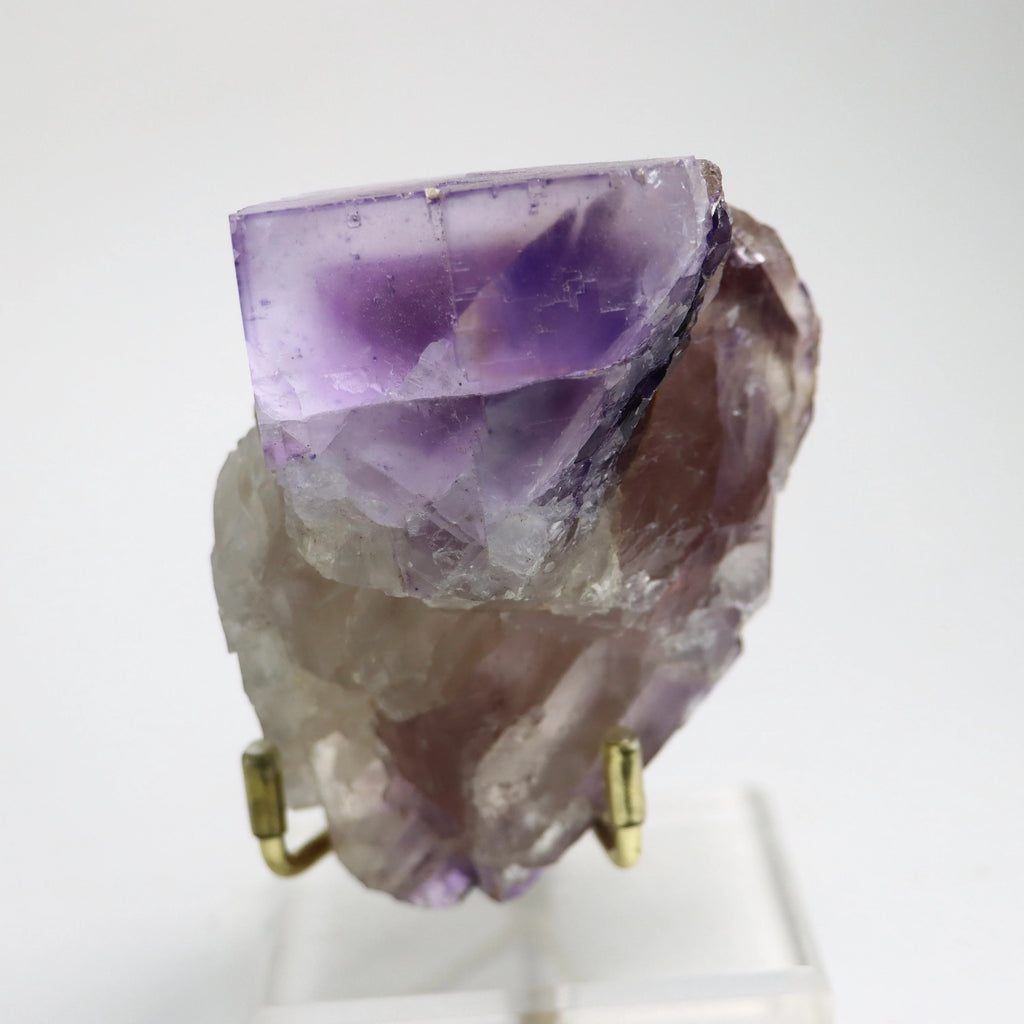 Purple Illinois Fluorite Cube | Classic Cubic Fluorite Crystal from Illinois–Kentucky Fluorspar District