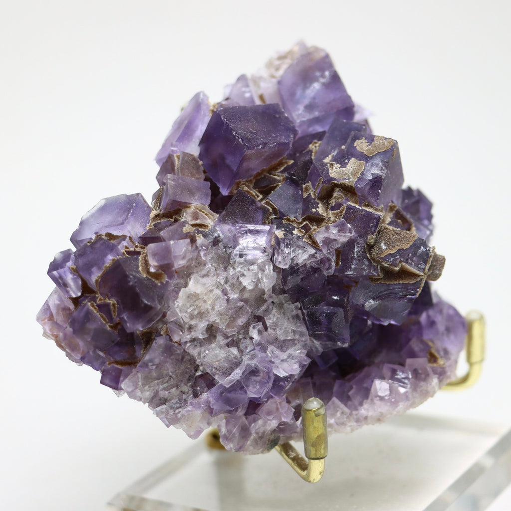 Purple Illinois Fluorite Cube | Classic Cubic Fluorite from Hastie’s Quarry