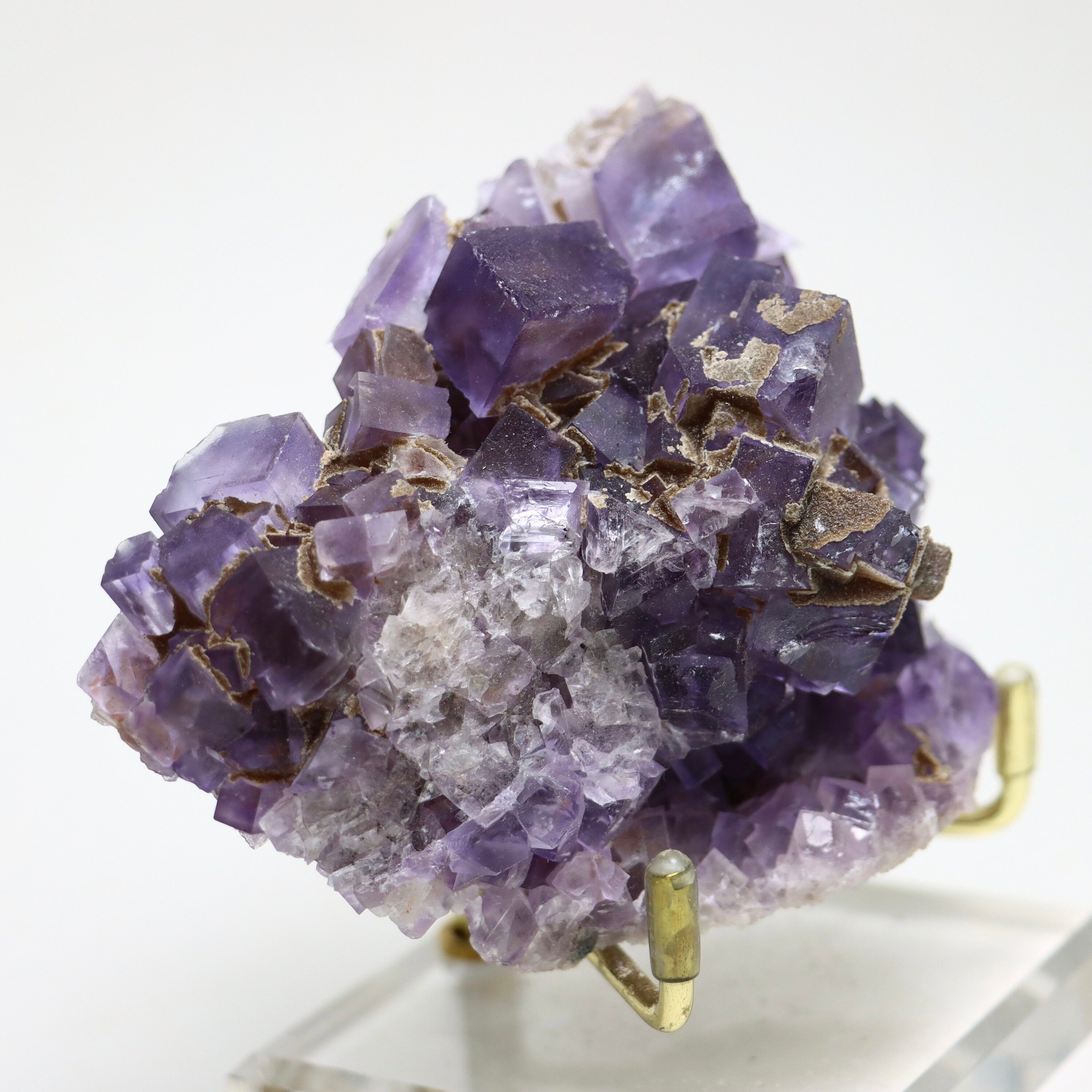 Purple Illinois Fluorite Cube | Classic Cubic Fluorite from Hastie’s Quarry